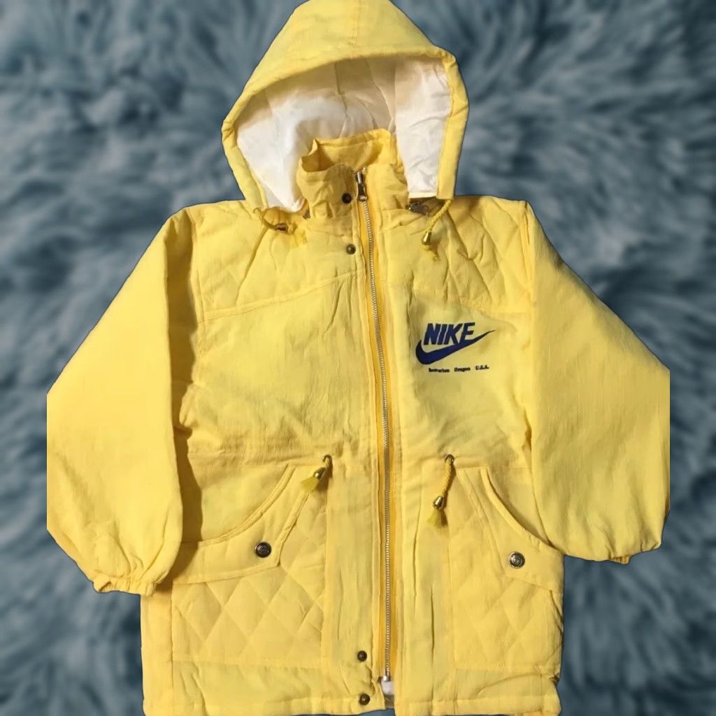 Nike VINTAGE Nike Swoosh Parka Jacket XS Beaverton Oregon 70s 80s Grunge Track Ski ACG PE Size XS / US 0-2 / IT 36-38 - 1 Thumbnail