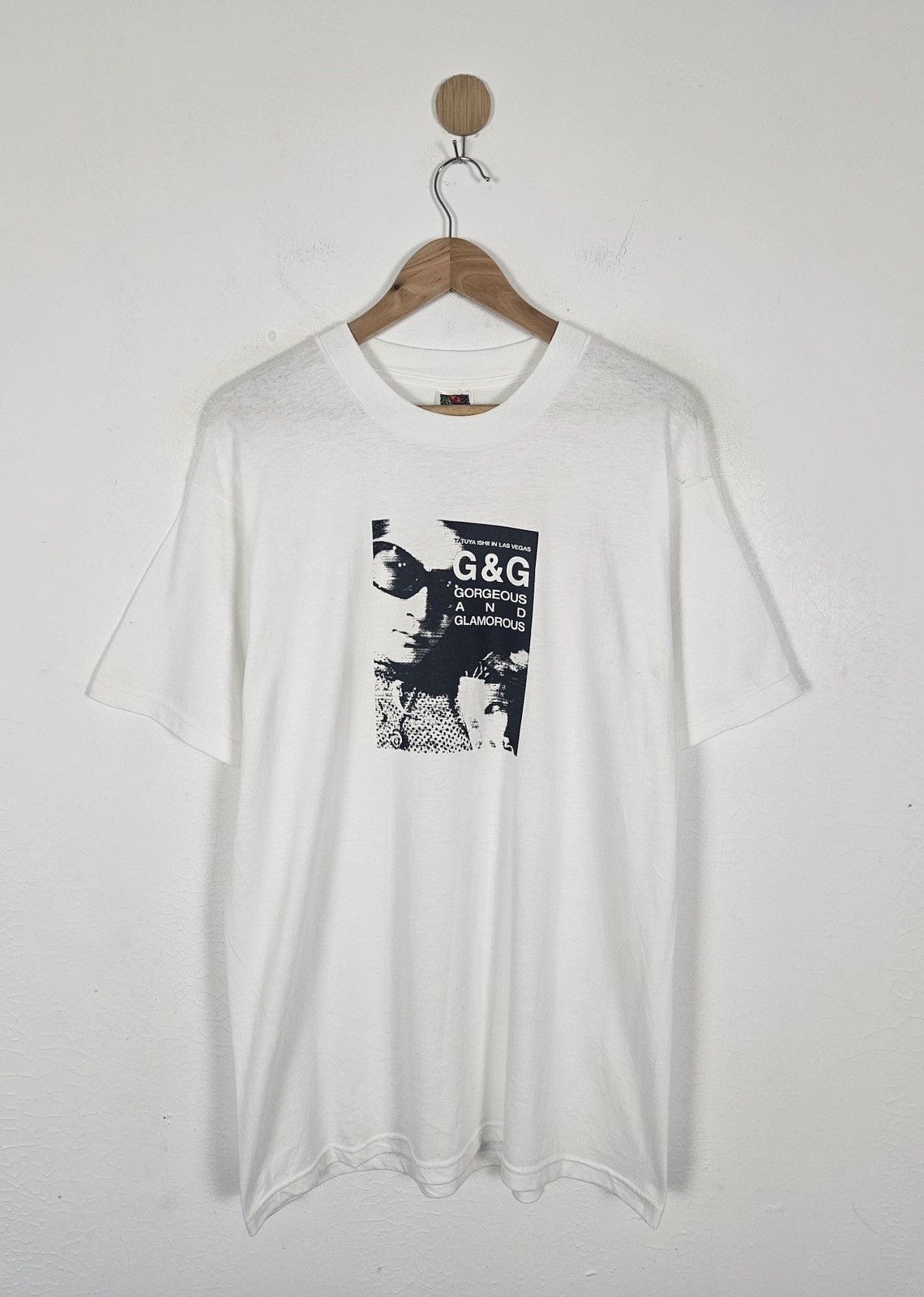 Vintage Tatuya Ishi Glamorous photo tee singer shirt