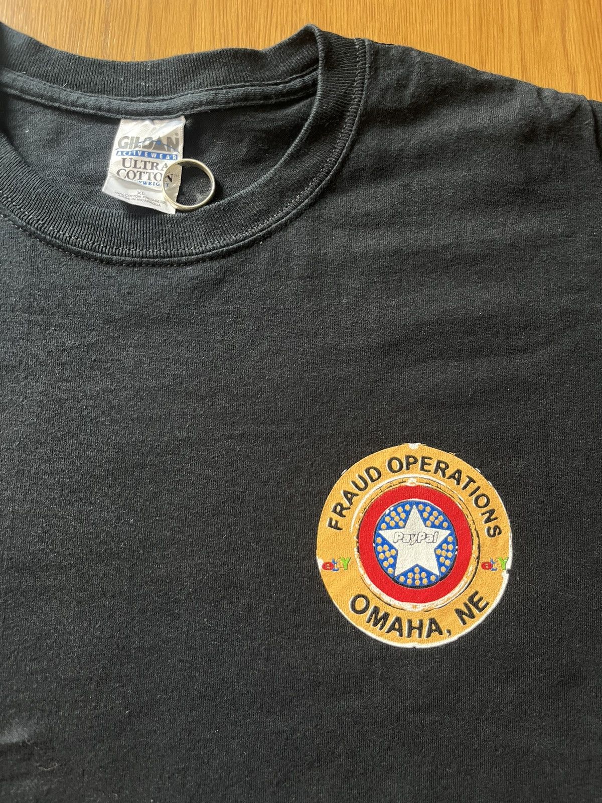 eBay Vintage ebay PayPal Fraud Operations 00’s T-Shirt Size US XL / EU 56 / 4 - 9 Thumbnail