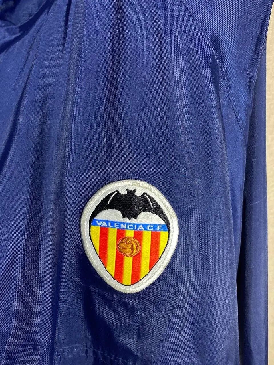 Nike 90s Vintage Nike Team x Valencia CF Mestalla Light Jacket Size US XXL / EU 58 / 5 - 2 Thumbnail