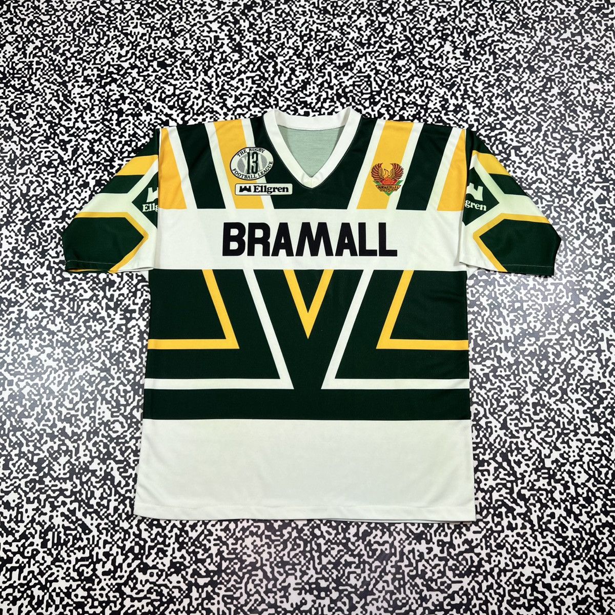 Vintage Vintage 90s Hunslet RLFC Northampton Town FC Rugby Jersey Size US L / EU 52-54 / 3 - 1 Thumbnail