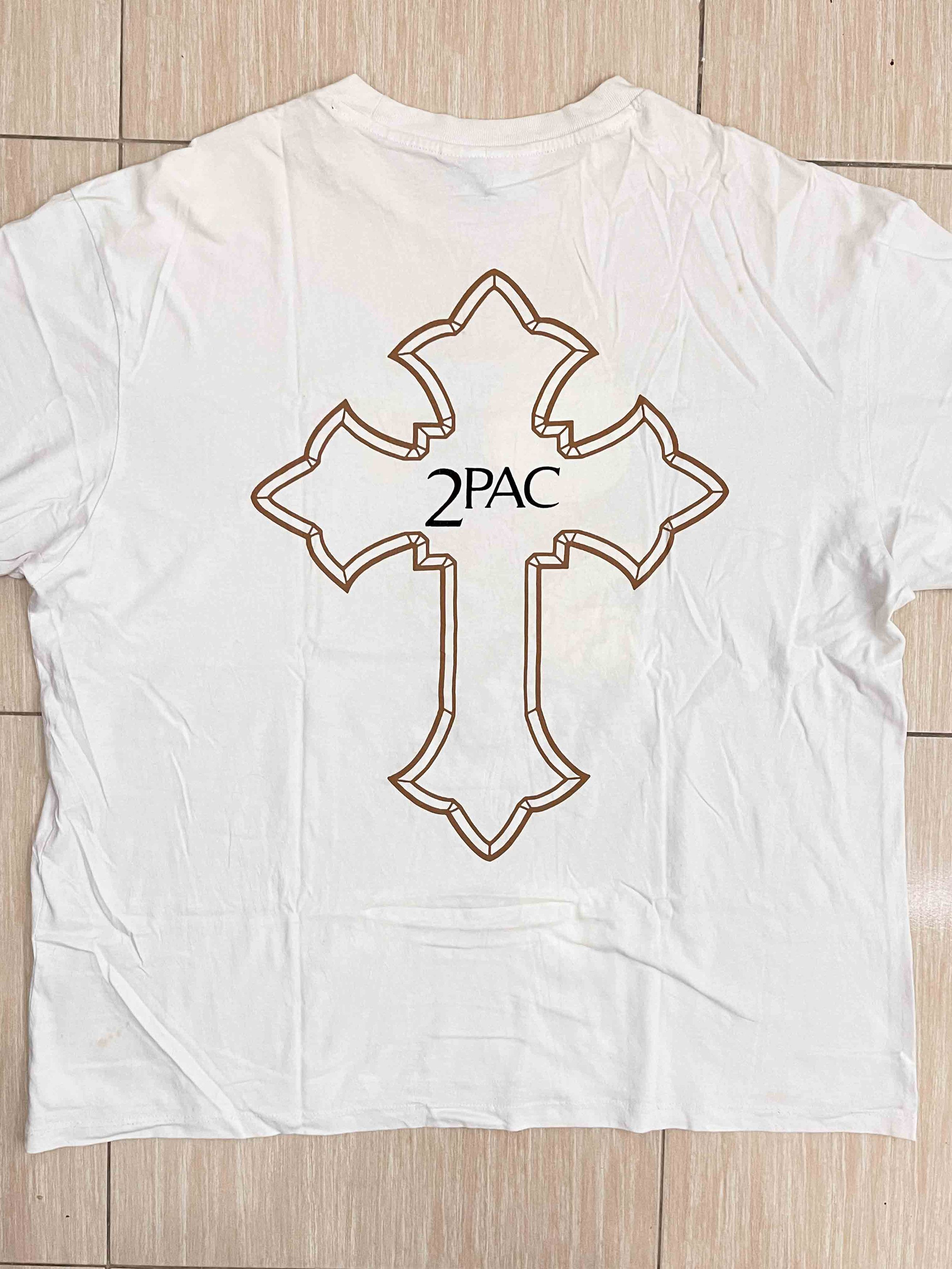 Rap Tees 2023 Tupac "Until the End of Time" Rap T-shirt Size US XXL / EU 58 / 5 - 3 Thumbnail