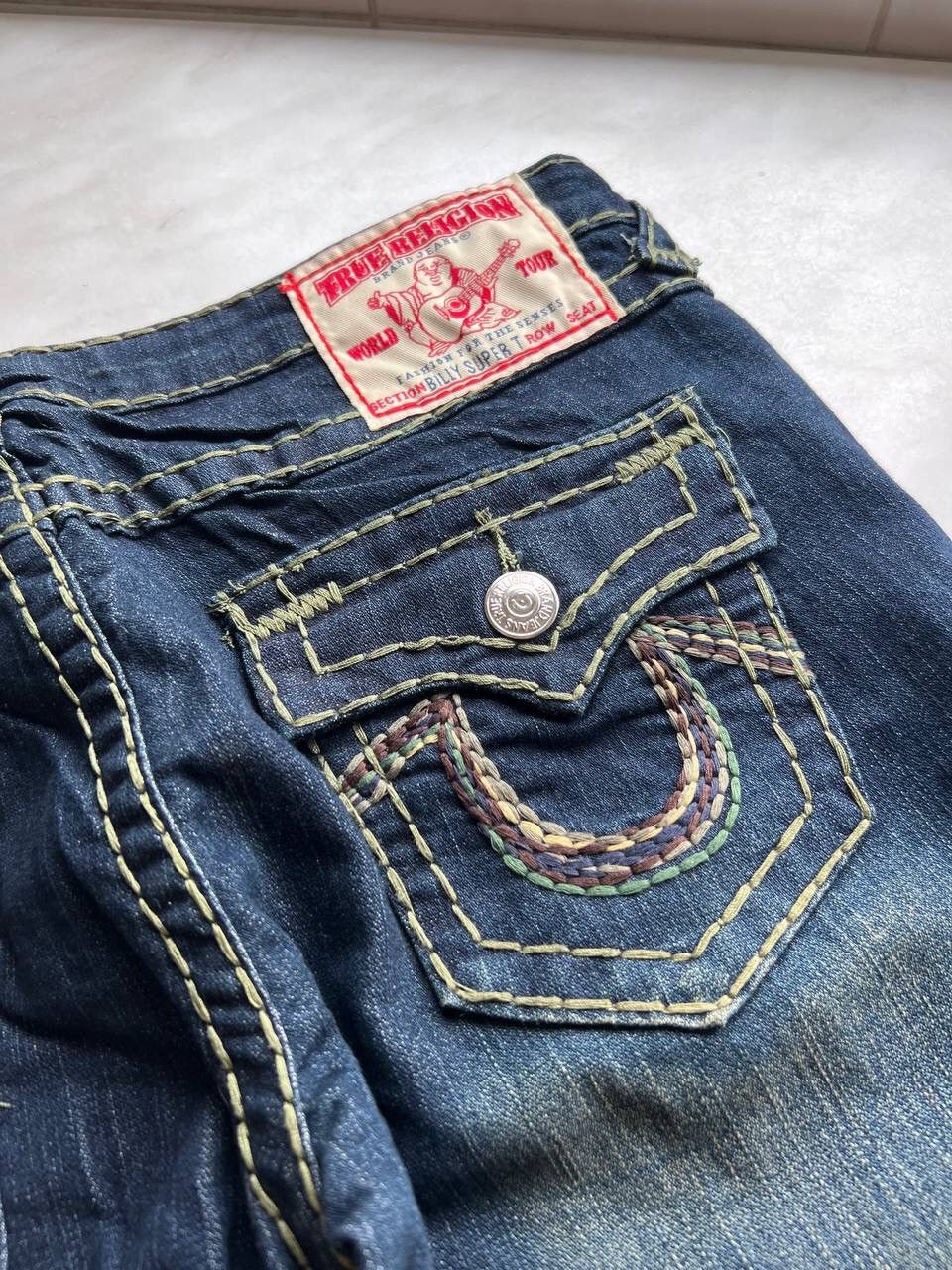 Women's vintage true religion jeans made in USA