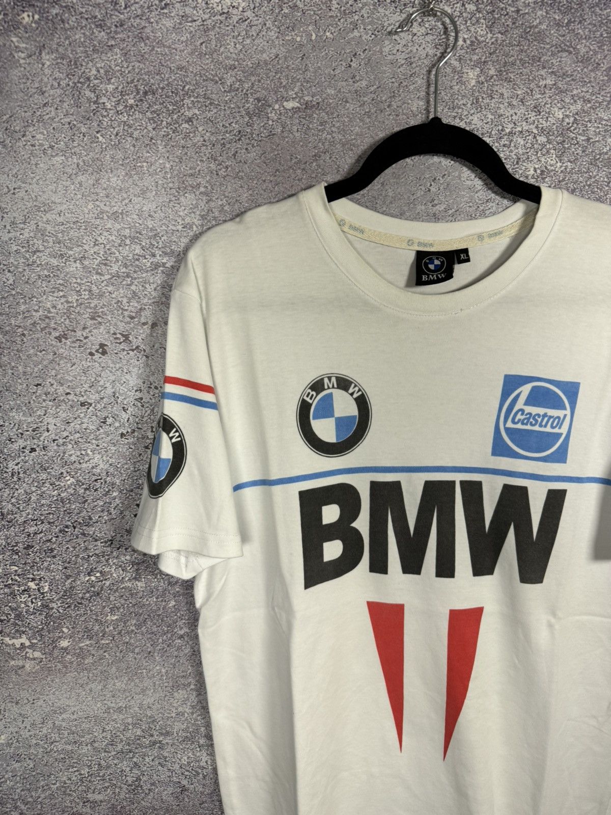 BMW × Vintage Vintage BMW Big logo tee y2k streetwear M size Size US M / EU 48-50 / 2 - 2 Thumbnail