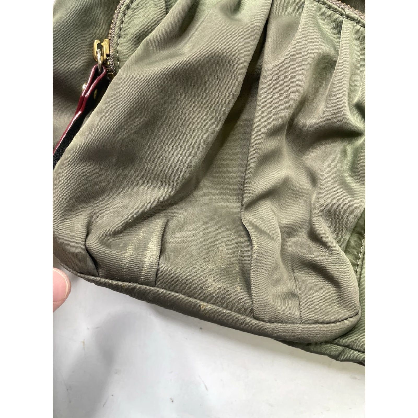 MZ Wallace MZ Wallace Jane Bedford Shoulder Bag Nylon Olive Green Medium Women Size ONE SIZE - 3 Thumbnail