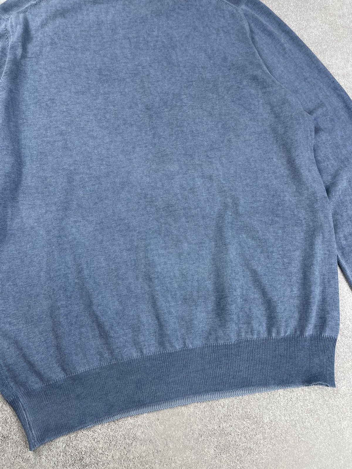 Gran Sasso Gran Sasso Cotton Knit Sweater Men’s Size 52 Size US L / EU 52-54 / 3 - 13 Thumbnail