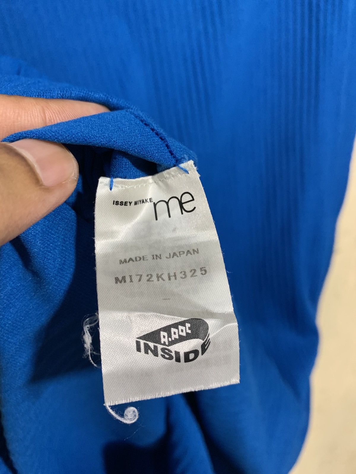 Issey Miyake 🔥ISSEY MIYAKE ME A-Poc PLEATED BLUE DRESS Size M / US 6-8 / IT 42-44 - 9 Thumbnail