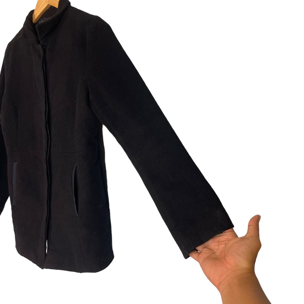Japanese Brand Peyton Place For Women Long Coat Size L / US 10 / IT 46 - 9 Thumbnail