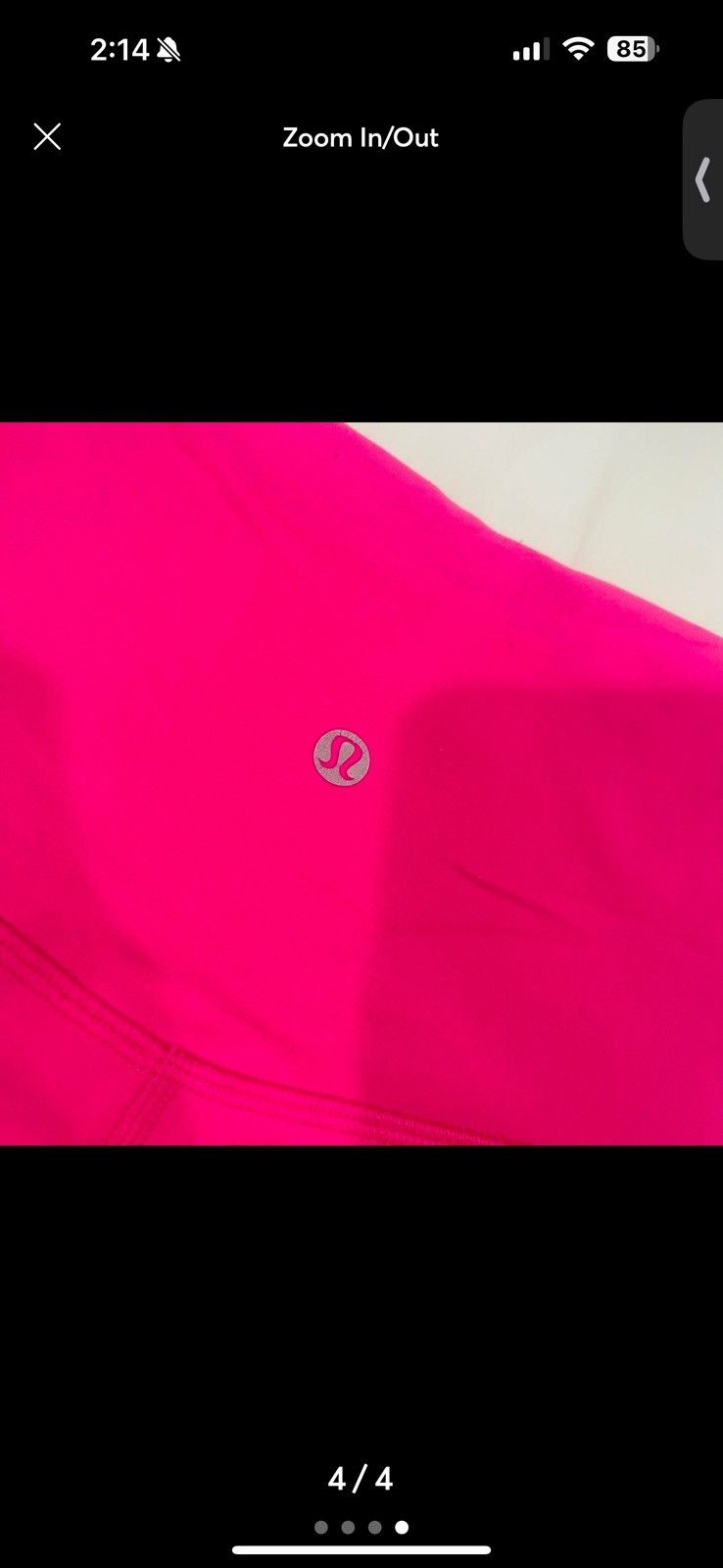 Lululemon Sonic pink lululemon leggings Size 25" / US 0 / IT 36 - 3 Thumbnail