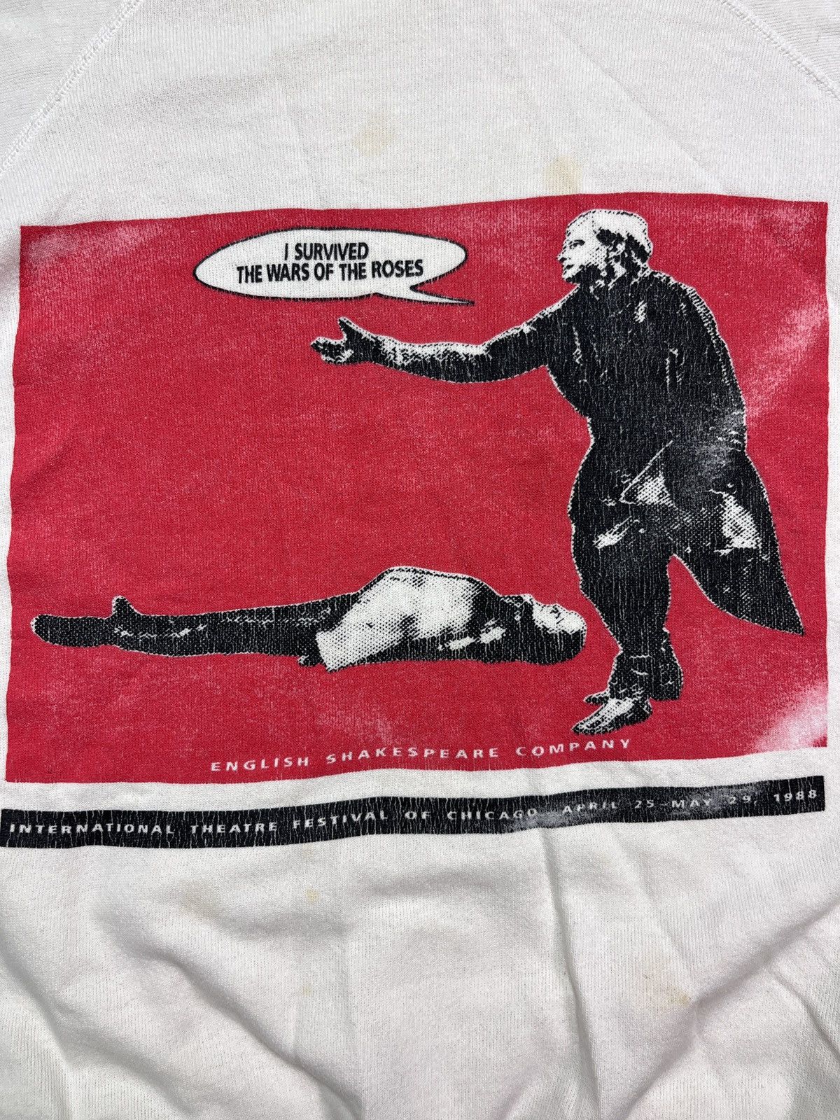 1988 SHAKESPEARE THEATRE CHICAGO FADED SWEATSHIRT - № 1303
