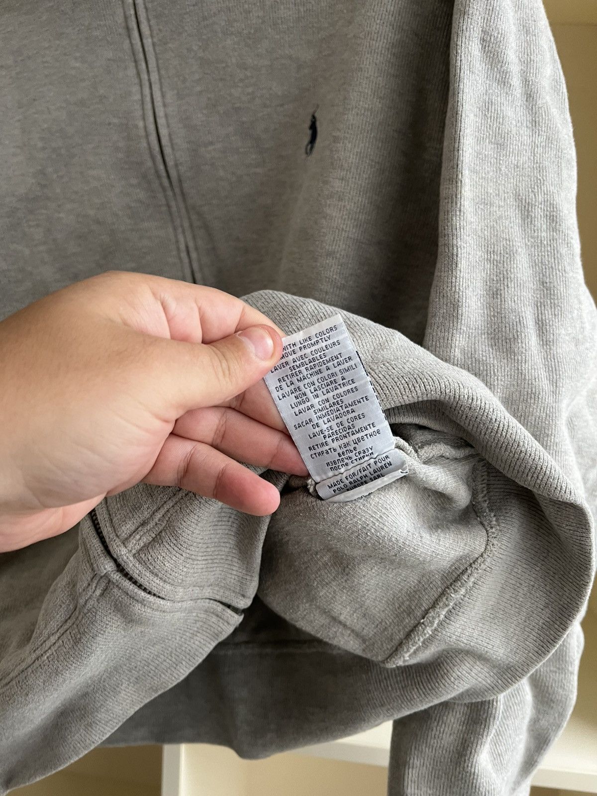 Polo Ralph Lauren Vintage Polo Ralph Lauren Zip Sweatshirt Size M Size US M / EU 48-50 / 2 - 15 Thumbnail