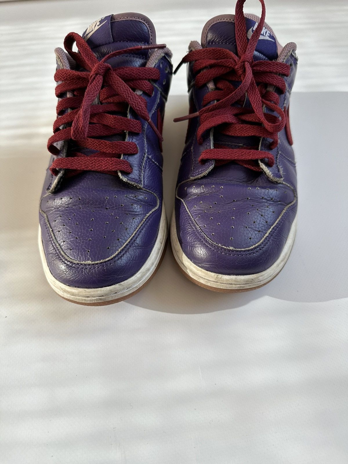 Nike Nike Dunk Low ID 2023 - Purple/Burgundy Size US 9 / EU 42 - 5 Thumbnail