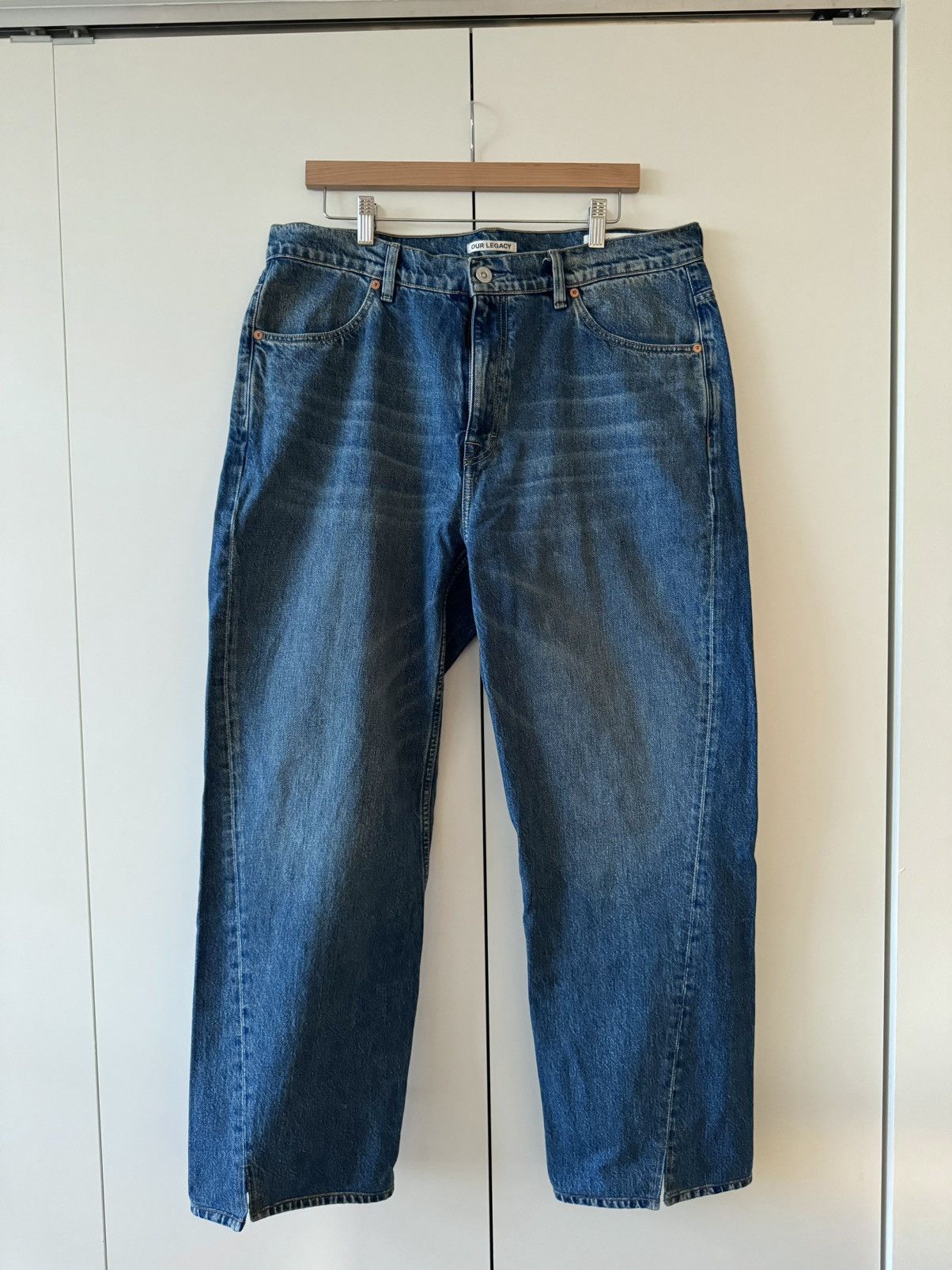 Our Legacy Sabot Cut Coastal Wash Straight Leg Jeans 36 SS21 | Grailed