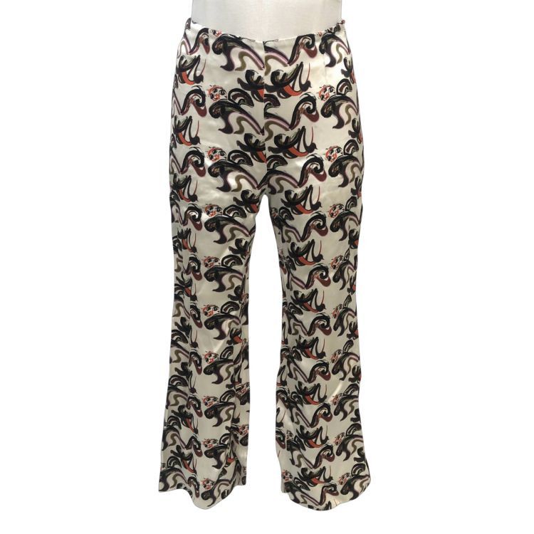 Dior Christian Dior Multi Patterned Pants Size 34 Size 25" / US 0 / IT 36 - 1 Thumbnail