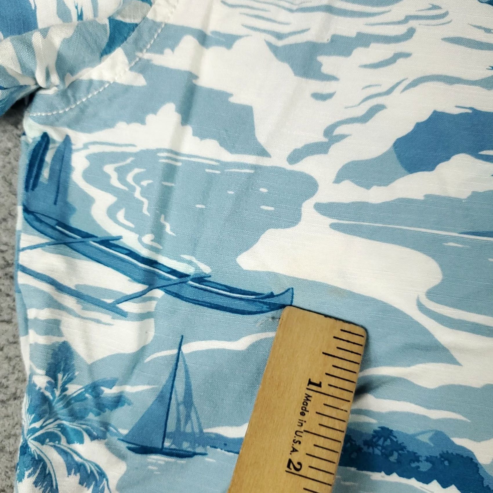 Tommy Bahama Tommy Bahama Shirt Mens Medium Blue Floral Rayon Hawaiian Button Up Size US M / EU 48-50 / 2 - 7 Thumbnail