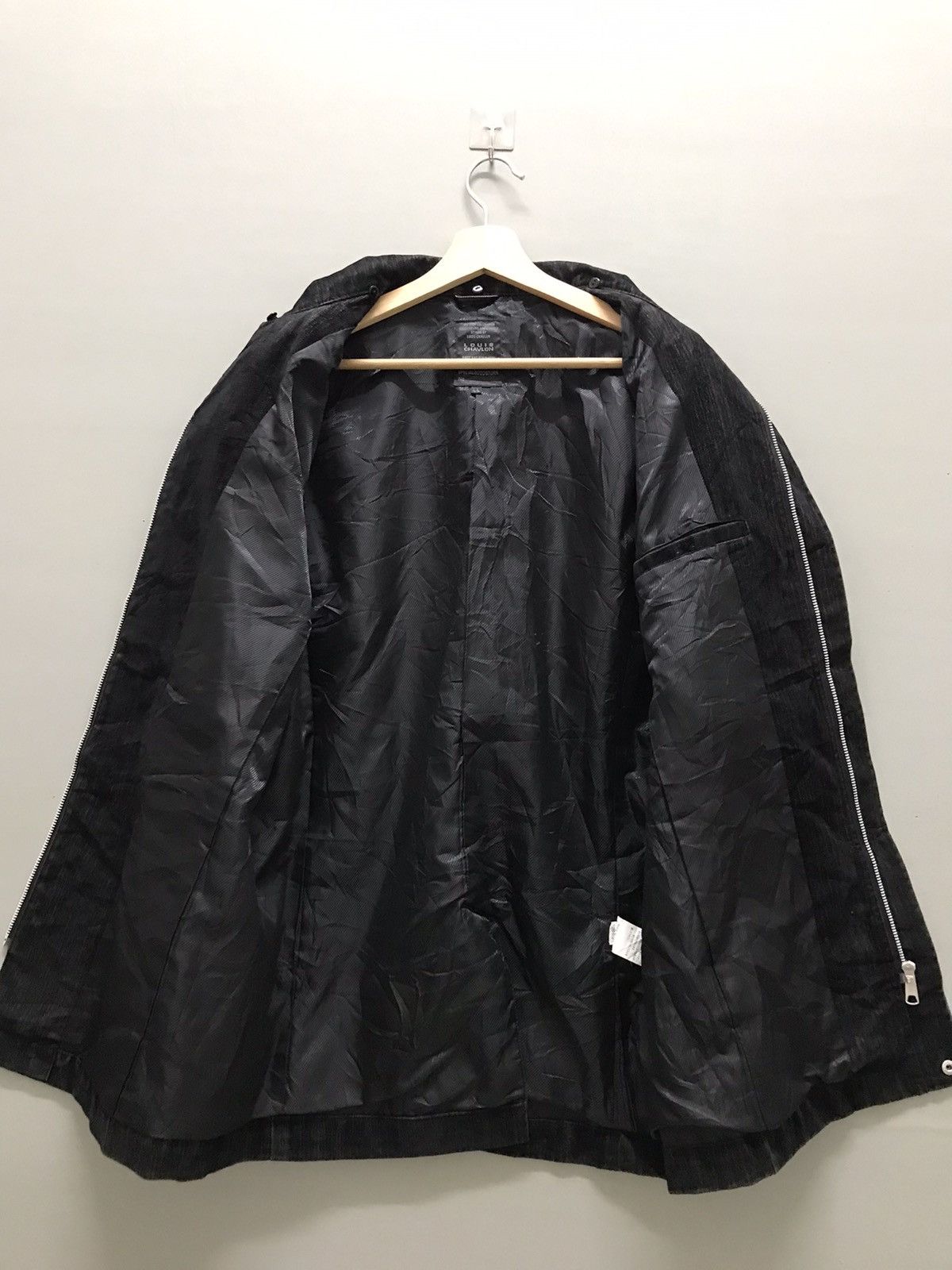Japanese Brand Vintage Louis Chavlon Japanese Velvet Denim Jacket Size US XL / EU 56 / 4 - 6 Thumbnail