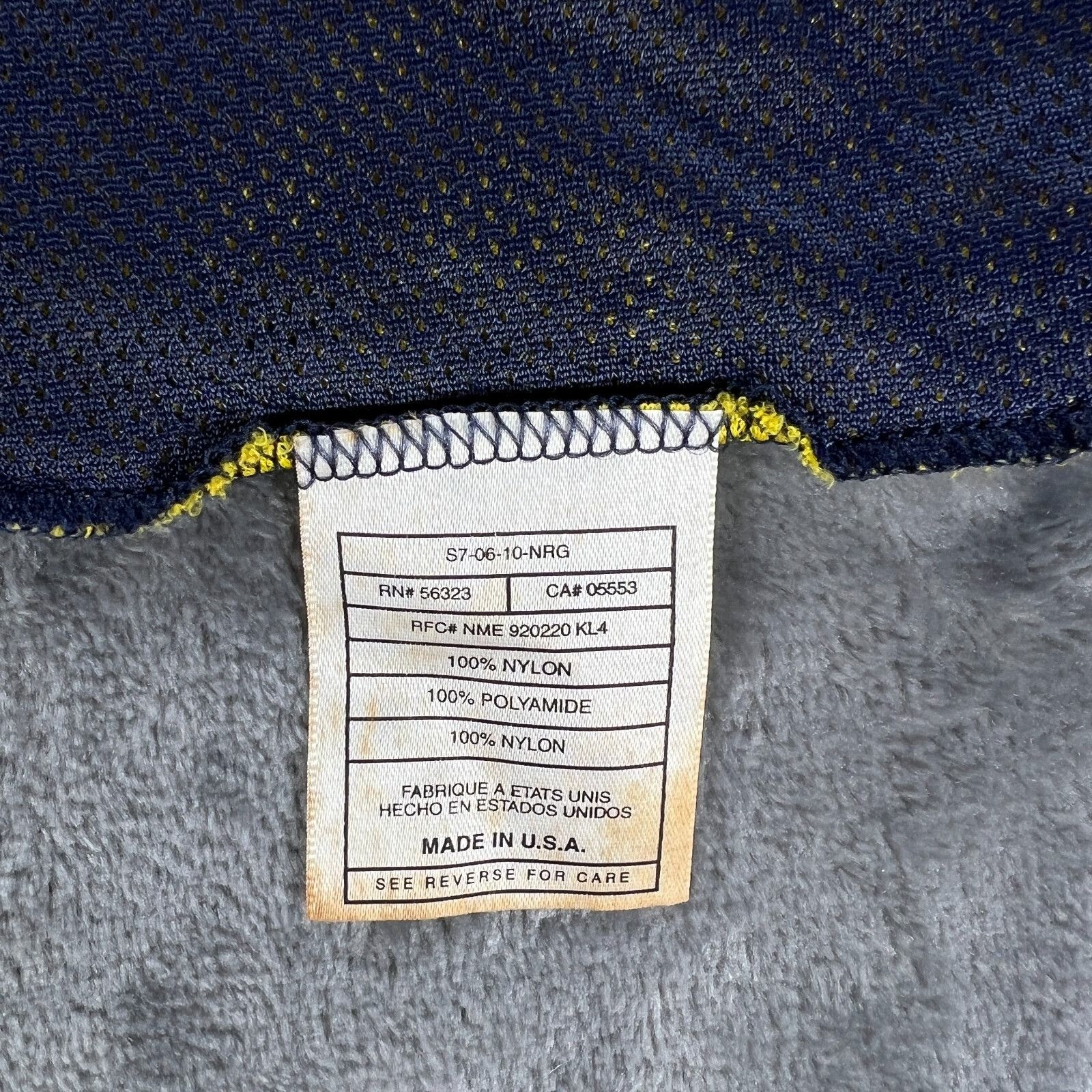 Nike Nike Basketball Jersey Men XL Vintage USA University Michiga Size US XL / EU 56 / 4 - 9 Thumbnail