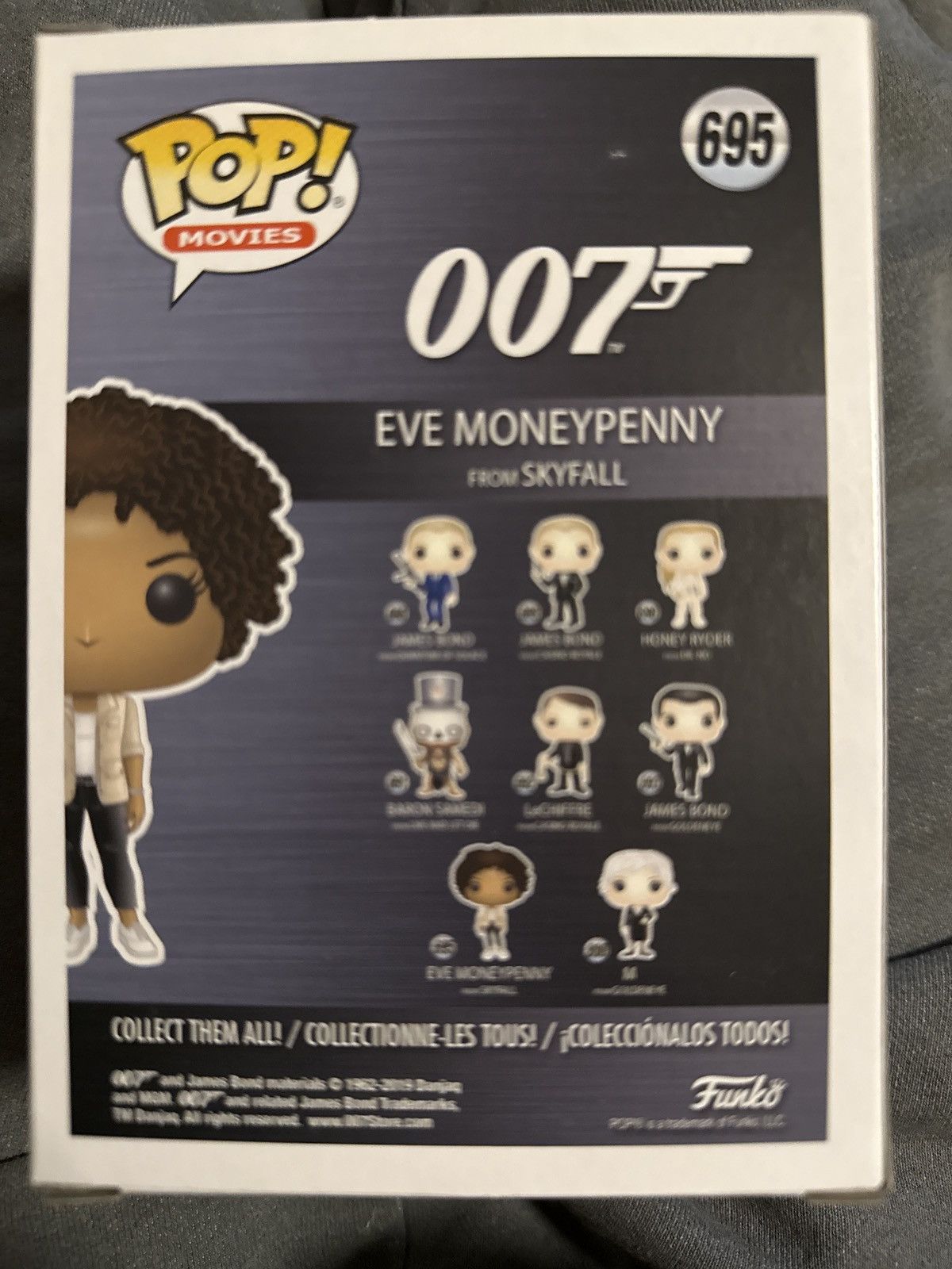 POP MART Funko Pop #695 Pop Movies, Eve Moneypenny, Skyfall 007, NEW! Size ONE SIZE - 3 Thumbnail