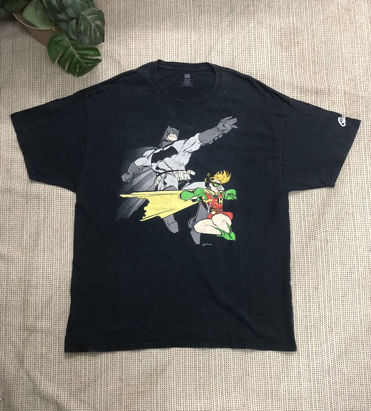 DC Comics × Vintage Vintage Batman & robin tee Size US XL / EU 56 / 4 - 1 Thumbnail