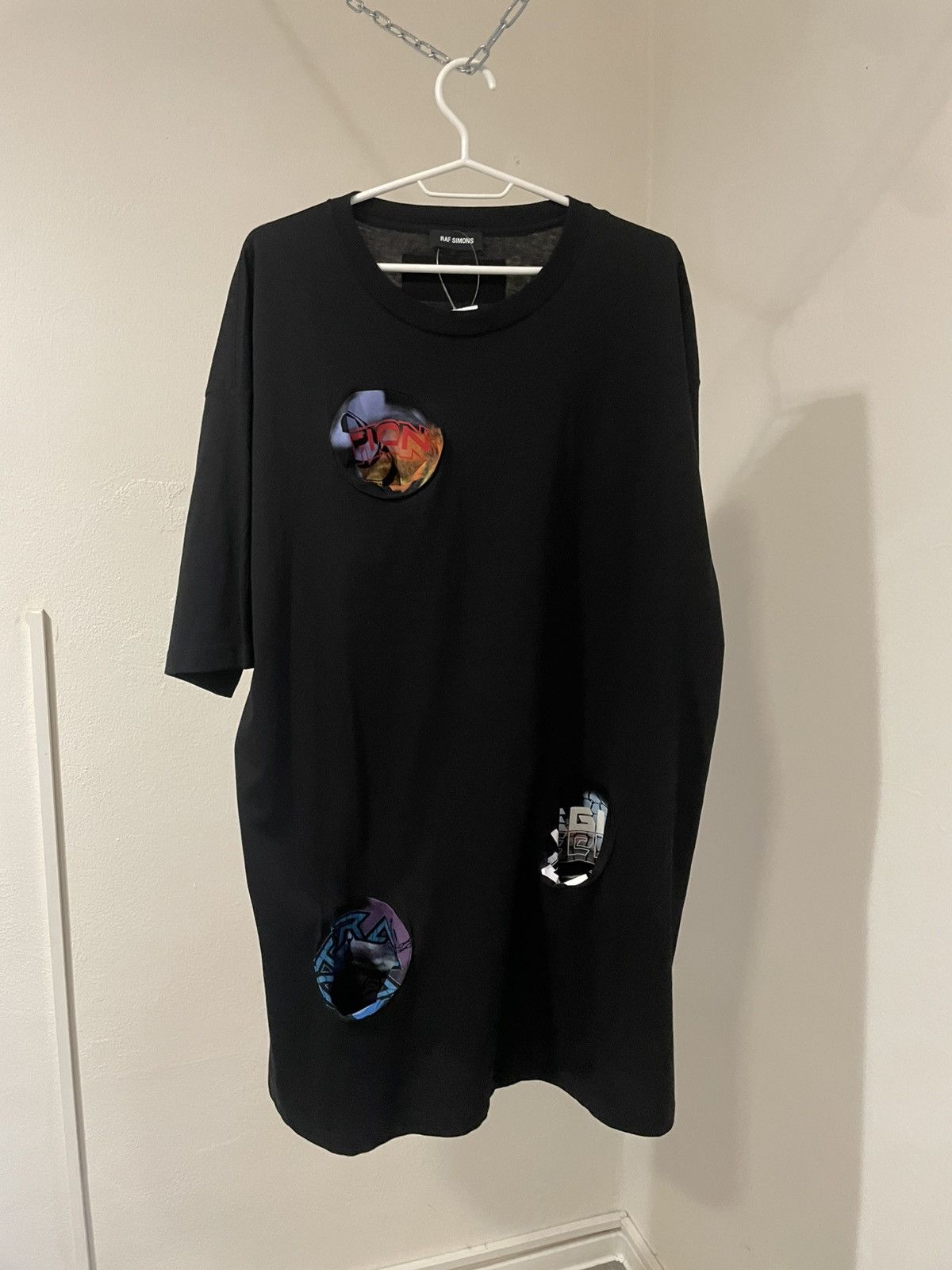 Raf Simons Raf Simons Fall Winter 2021 printed Pocket T-Shirt Size US L / EU 52-54 / 3 - 2 Thumbnail
