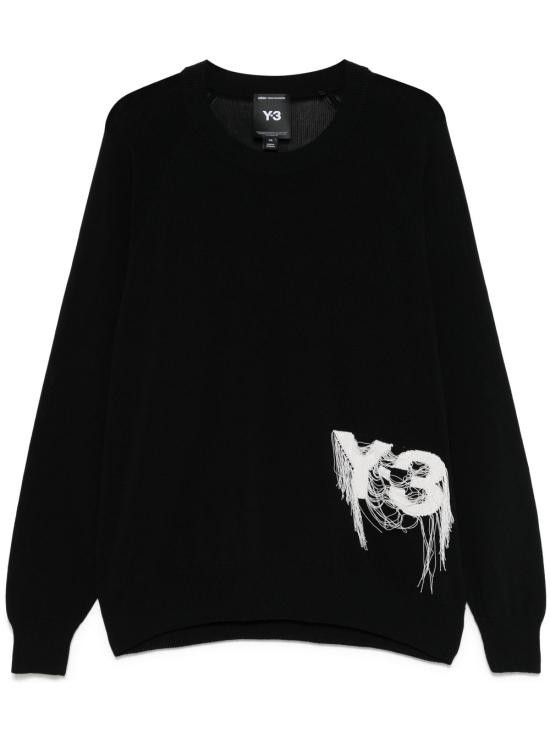 Y-3 Y-3 Men Sweater JL8752 BLACK Black Size US S / EU 44-46 / 1 - 1 Thumbnail
