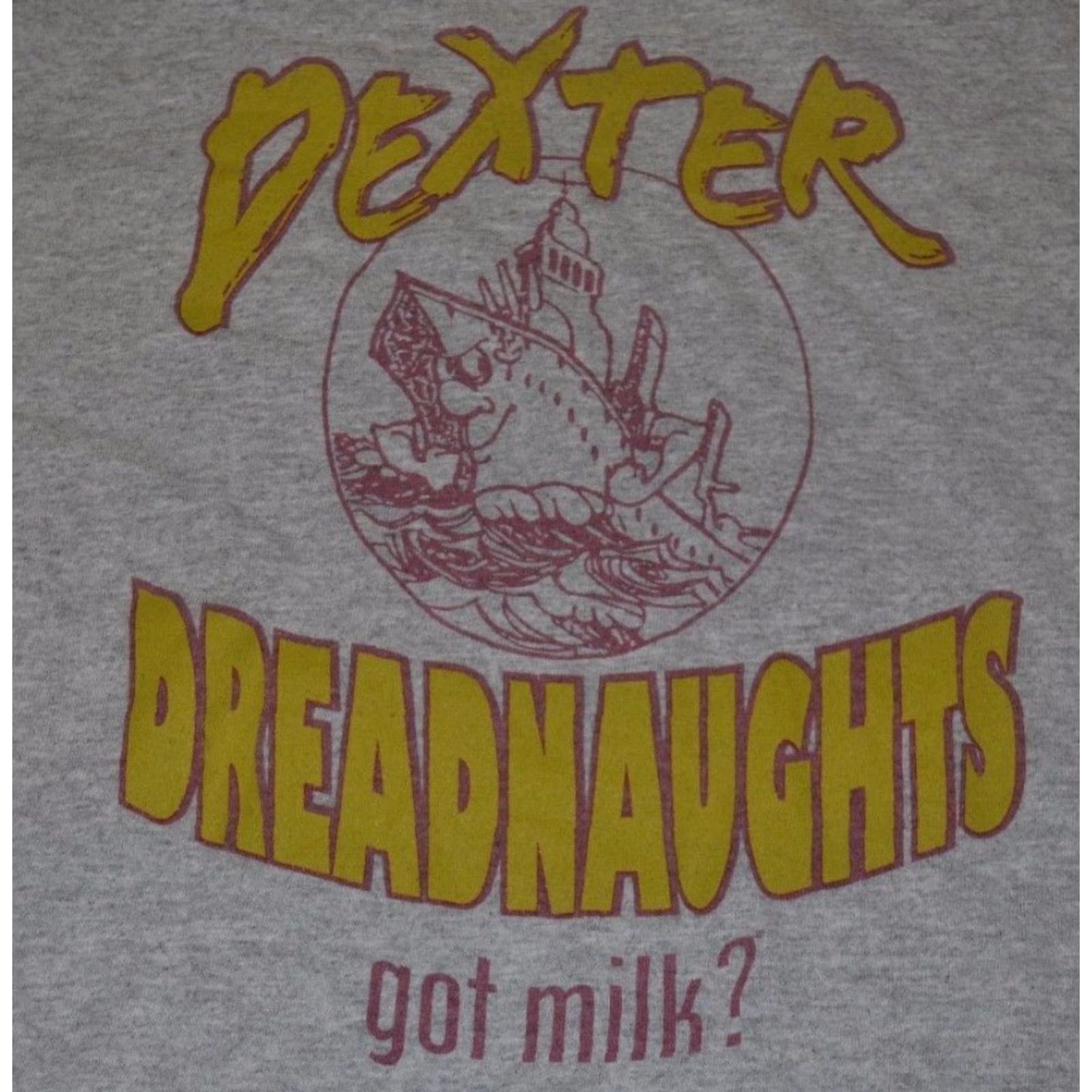 Next Level VINTAGE Dexter High School Dreadnaughts T Shirt Medium Michigan Washtenaw DHS Size US S / EU 44-46 / 1 - 2 Thumbnail