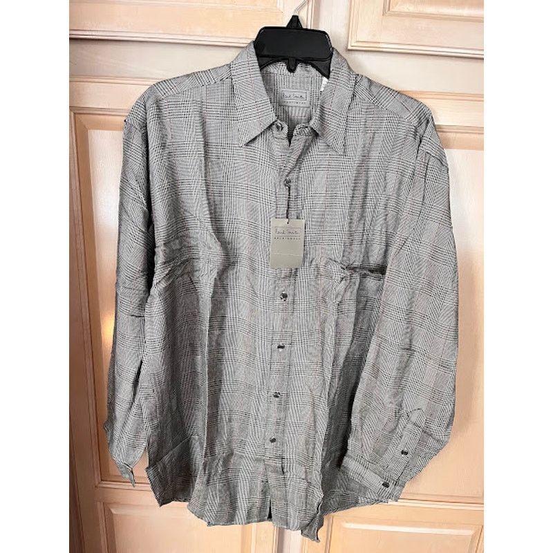 Paul Smith New Paul Smith Shirt Black Cream Red Plaid Button Down Shirt Size US M / EU 48-50 / 2 - 1 Thumbnail
