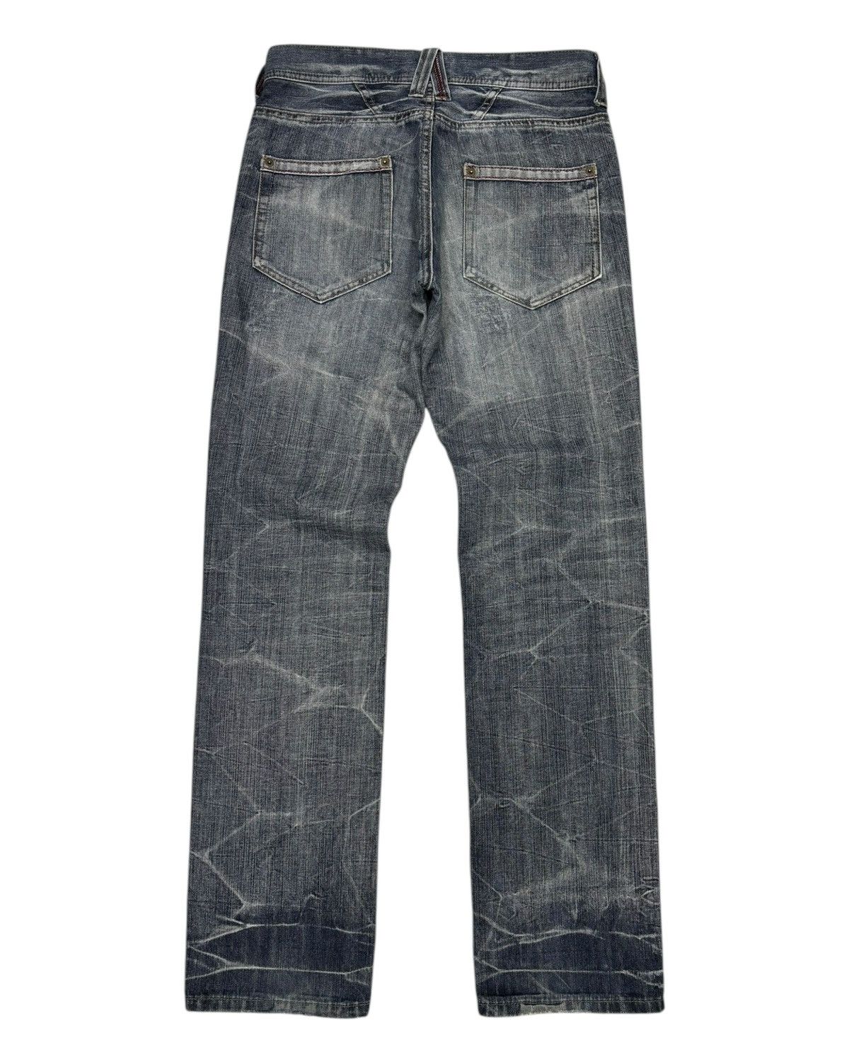 If Six Was Nine Vintage Superubis by Valletta Rare Design Jeans Size US 31 - 8 Thumbnail