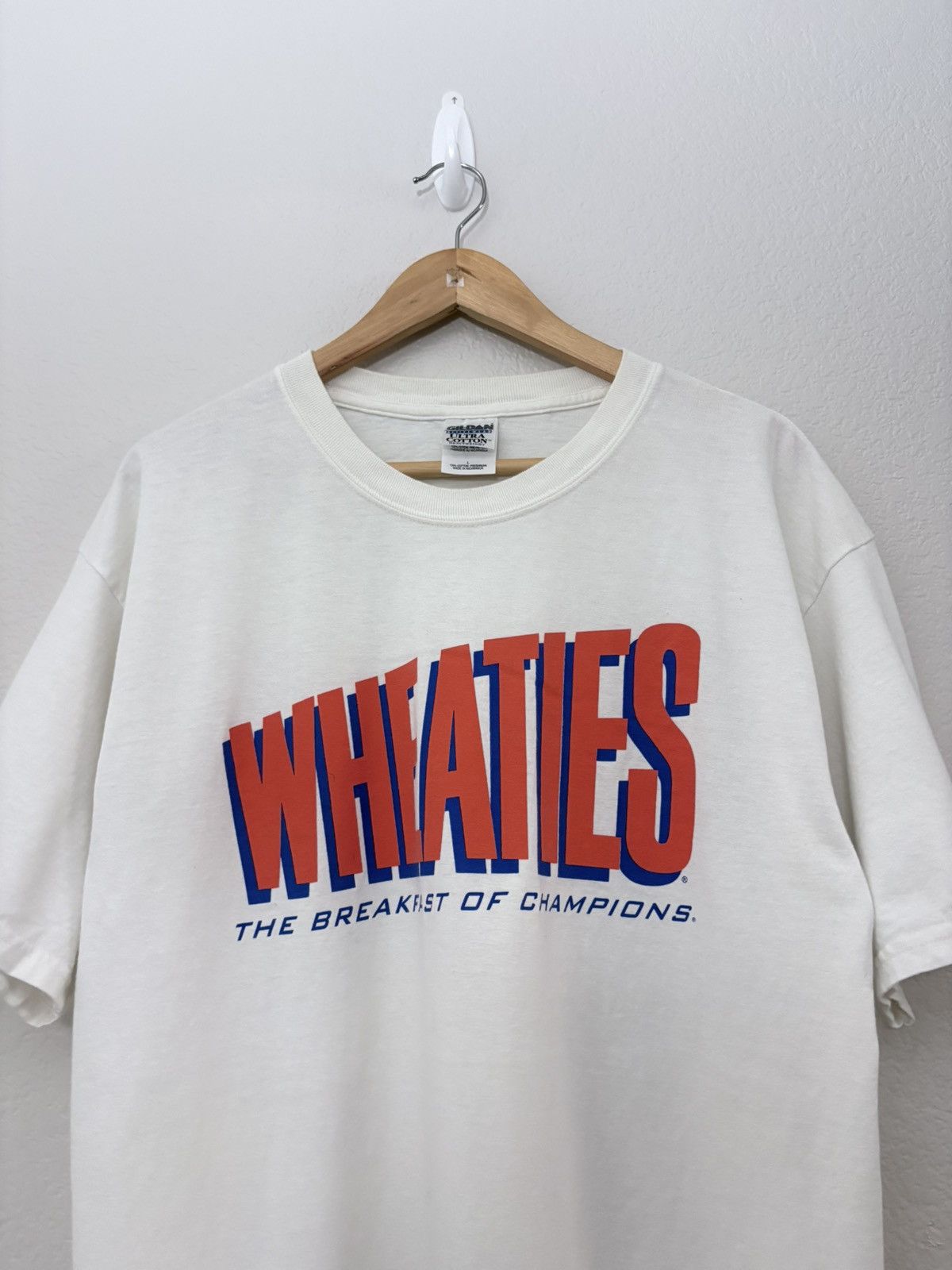 Vintage 00’s Wheaties Vintage Tee Shirt Basketball Size US L / EU 52-54 / 3 - 2 Thumbnail