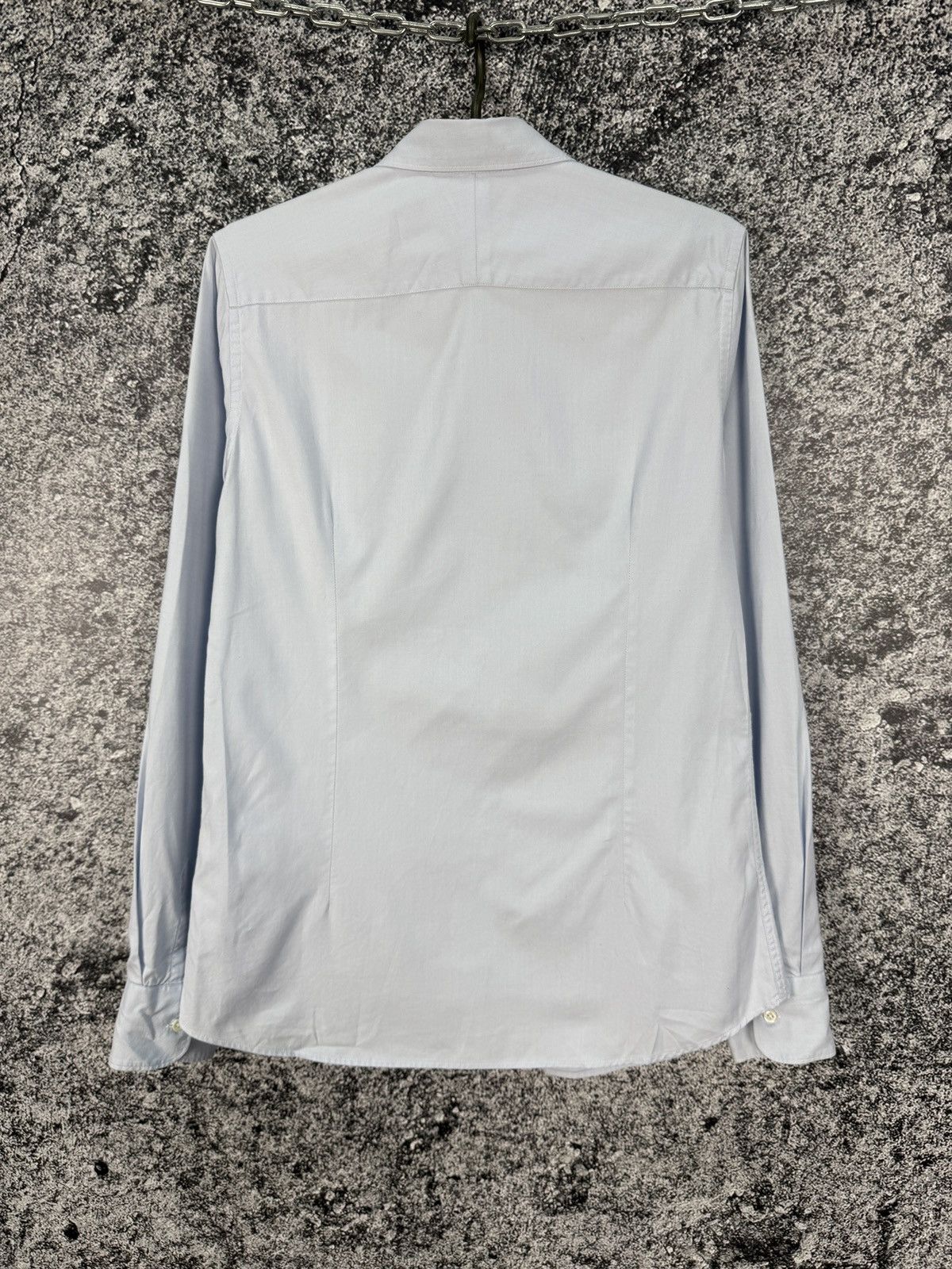 AGLINI Women’s AGLINI Long Sleeve Shirt Button Up Luxury Size 44 Size M / US 6-8 / IT 42-44 - 8 Thumbnail