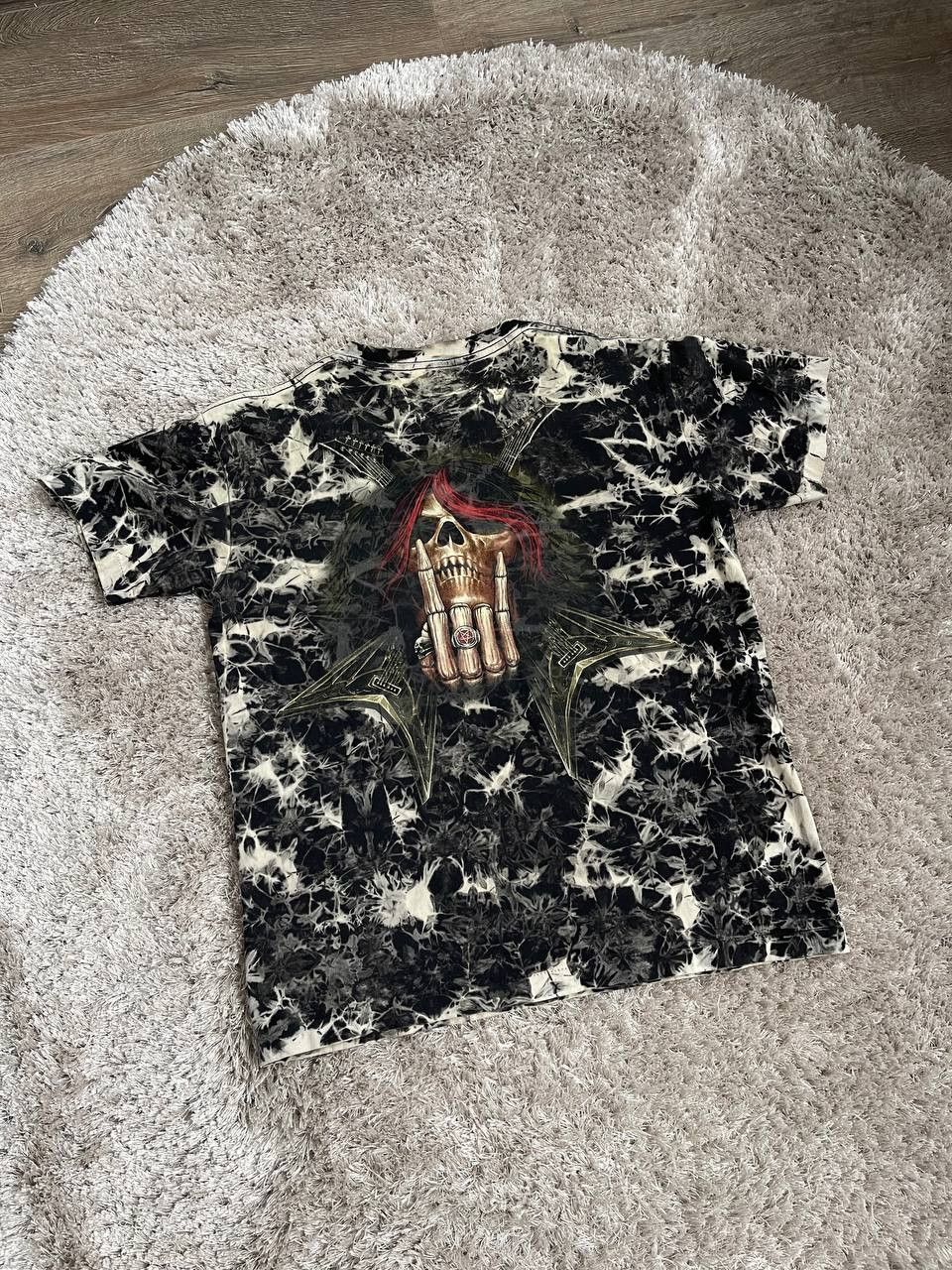 Affliction × Vintage vintage overprint rare wild skulls big logo Size US M / EU 48-50 / 2 - 9 Thumbnail