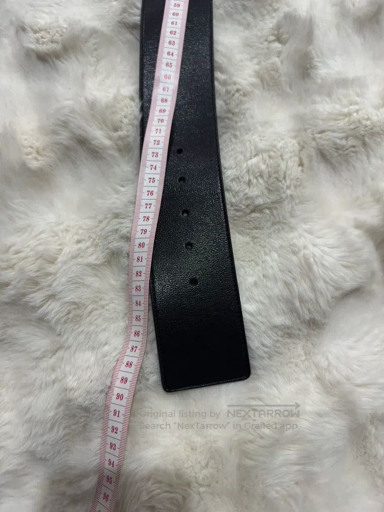 Saint Laurent Paris Saint Laurent Paris size 75 Black Gold Women's Belt Leathe Size ONE SIZE - 9 Thumbnail