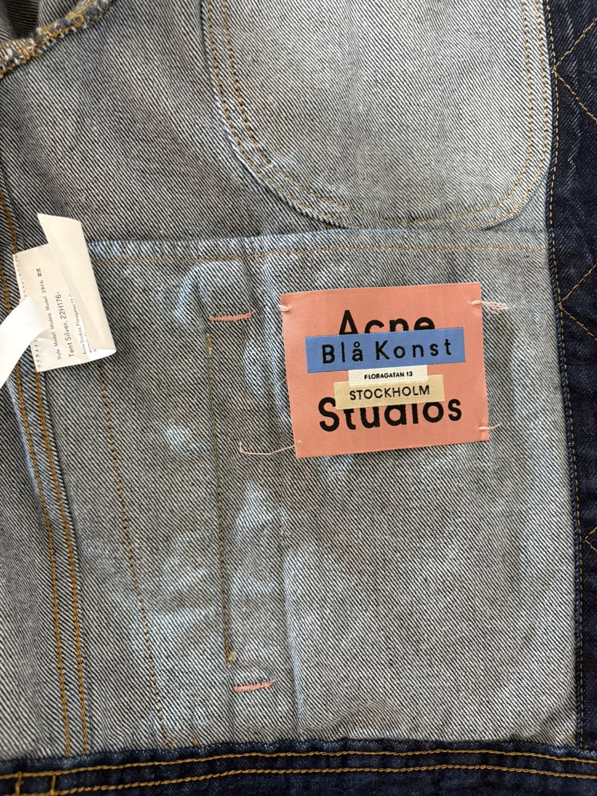 Acne Studios Chrome Acne Studios Denim Jacket Size US M / EU 48-50 / 2 - 4 Thumbnail