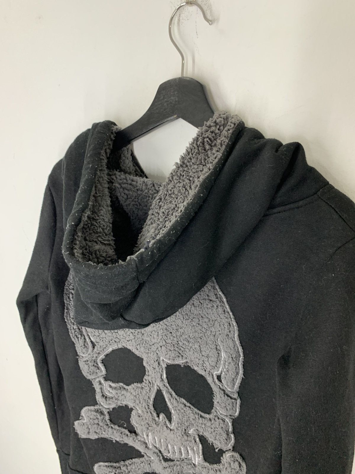 Japanese Brand Japanese Brand Black Skull Sweater Hoodie Slim Size US S / EU 44-46 / 1 - 4 Thumbnail
