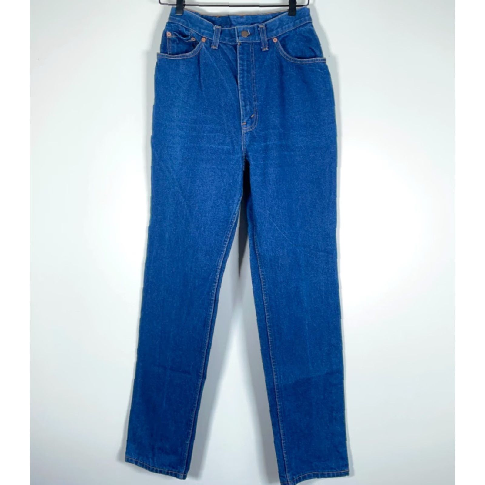Levi's VINTAGE 80s Levi's 505 0214 Jeans Women's 14 (27 x 32) Blue Denim USA Made 1986 Size 36" / US 14 / IT 50 - 2 Thumbnail