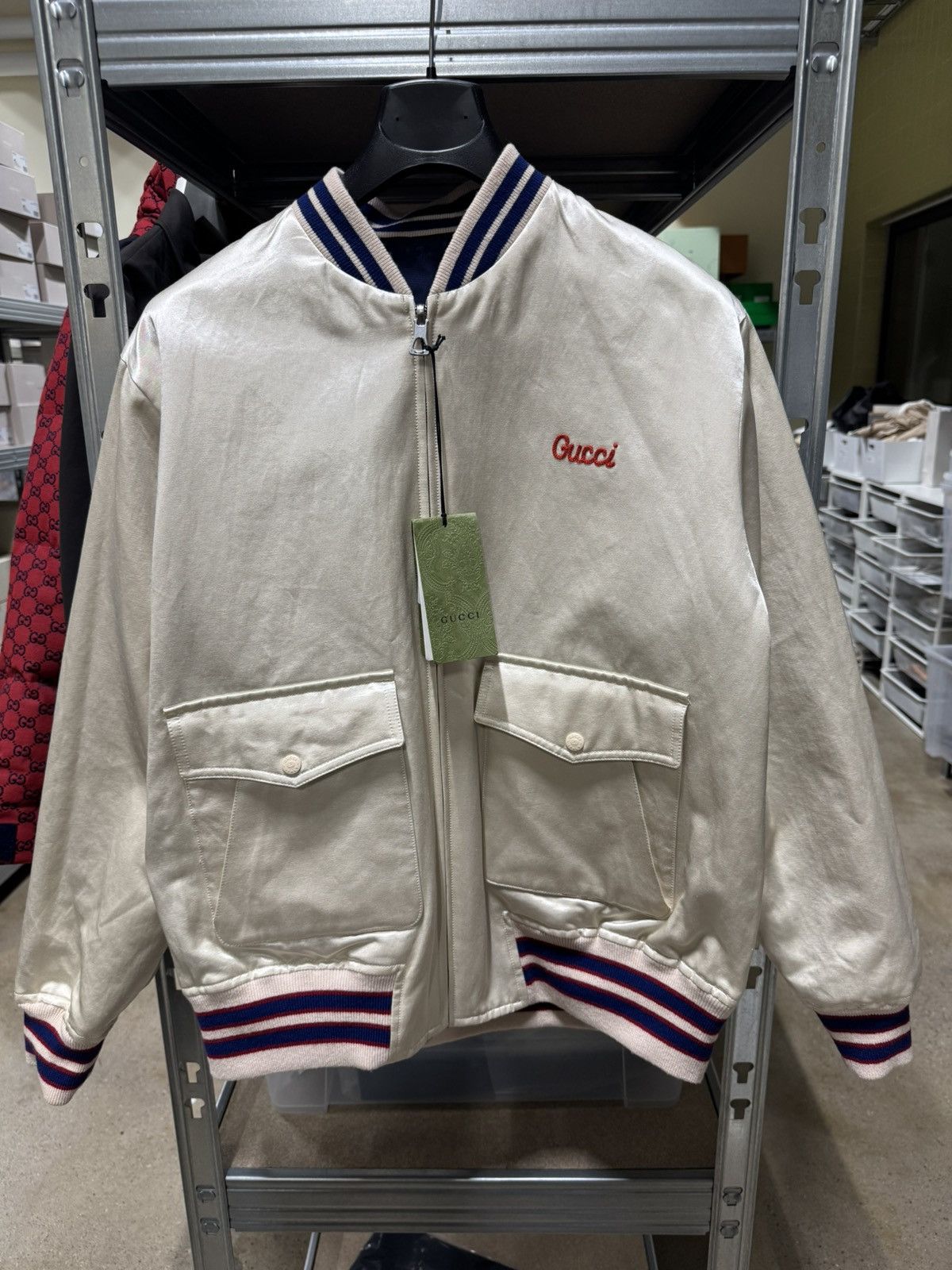Gucci Gucci GG Reversible Varsity Jacket NEW 3200$ Size US L / EU 52-54 / 3 - 2 Thumbnail