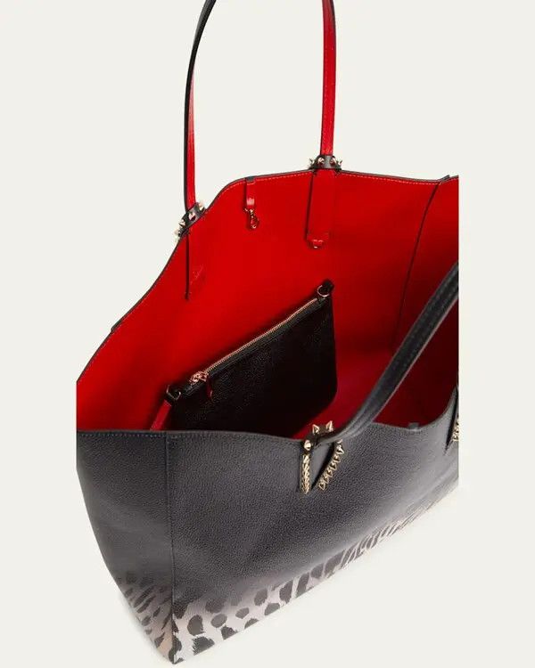 Christian Louboutin oc11z0126 Size: OS/Cabata Tote Bag in Black Size ONE SIZE - 4 Thumbnail