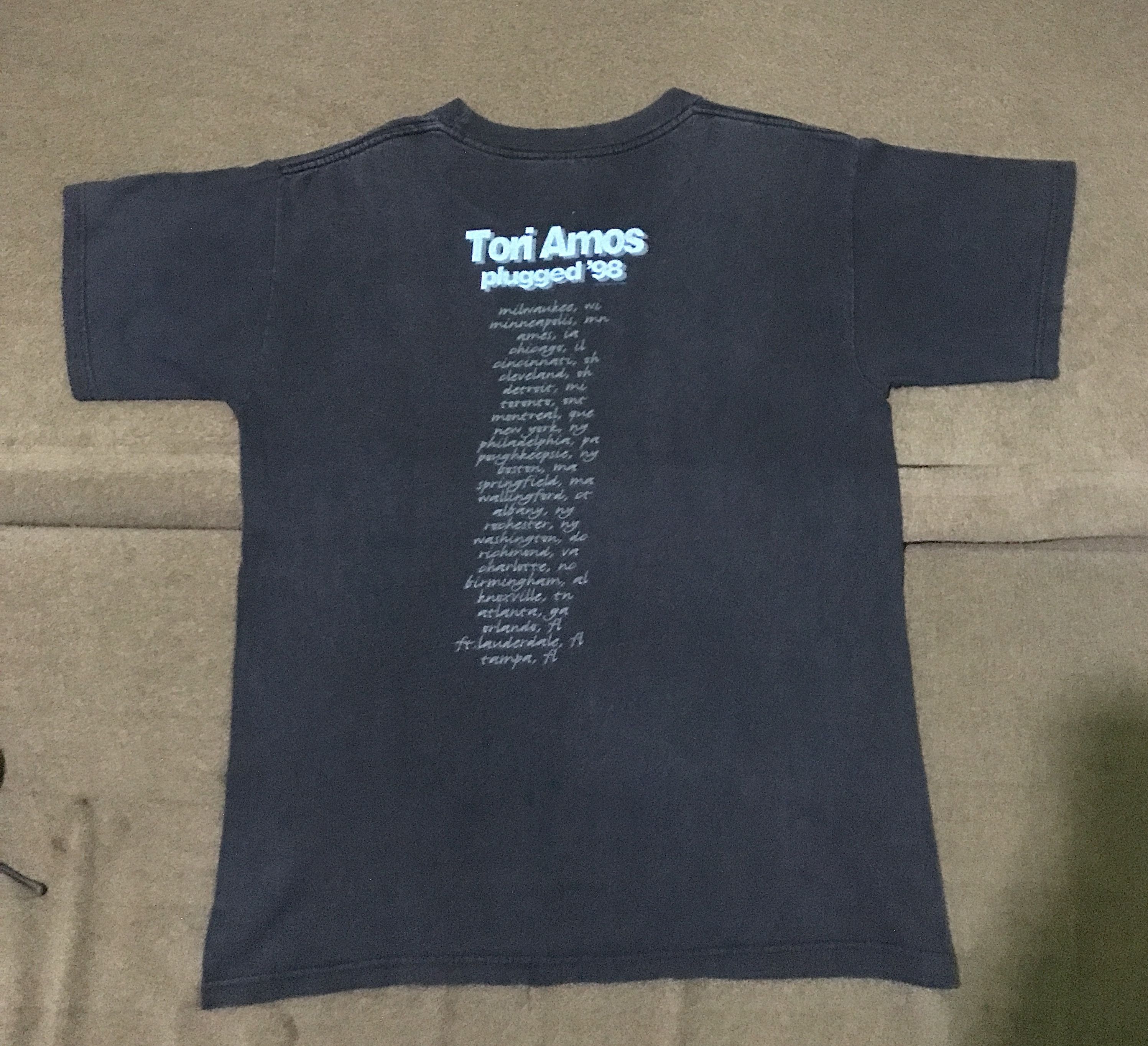 Band Tees Vintage 90s Tori Amos Tour Shirt Size US M / EU 48-50 / 2 - 4 Thumbnail