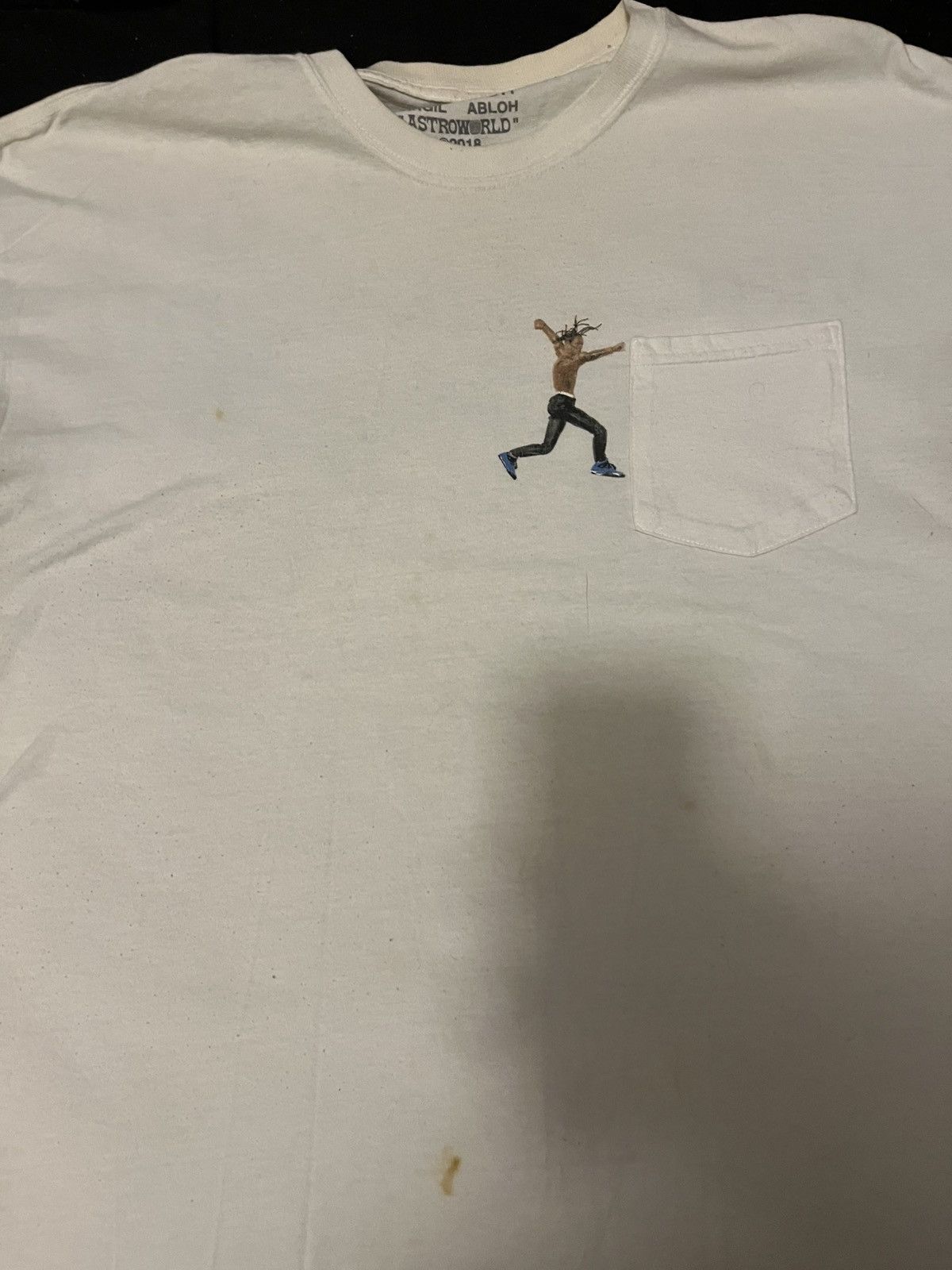 Travis Scott × Virgil Abloh “By a thread” Astroworld tour tee Size US XL / EU 56 / 4 - 1 Thumbnail
