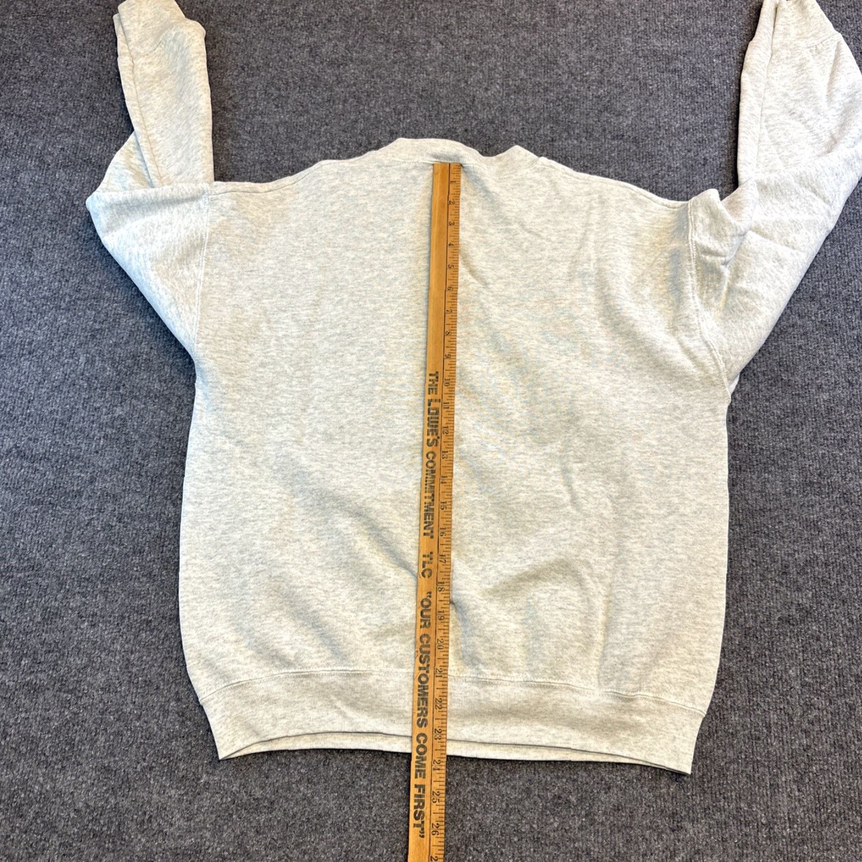 Fruit Of The Loom VINTAGE Fruit Of The Loom LSU Louisiana Baseball Crewneck Adult Large Gray Y2K Size US L / EU 52-54 / 3 - 6 Thumbnail