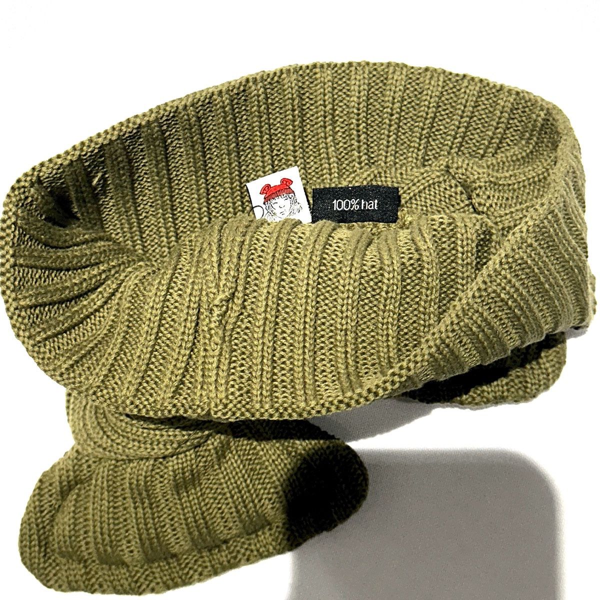Gleb Kostin Solutions Gleb Kostin Solutions X Indigou Black Boy Hat Beanie Size ONE SIZE - 2 Thumbnail