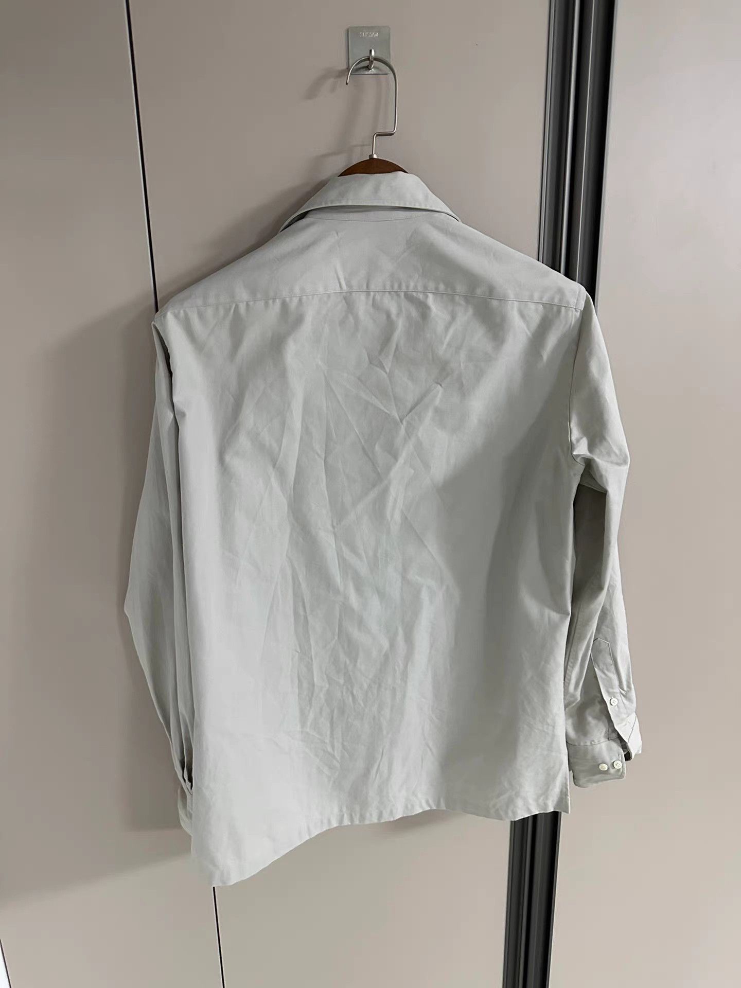 Suitsupply Suitsupply Utility Style Dress Shirt K18 Size US XS / EU 42 / 0 - 2 Thumbnail