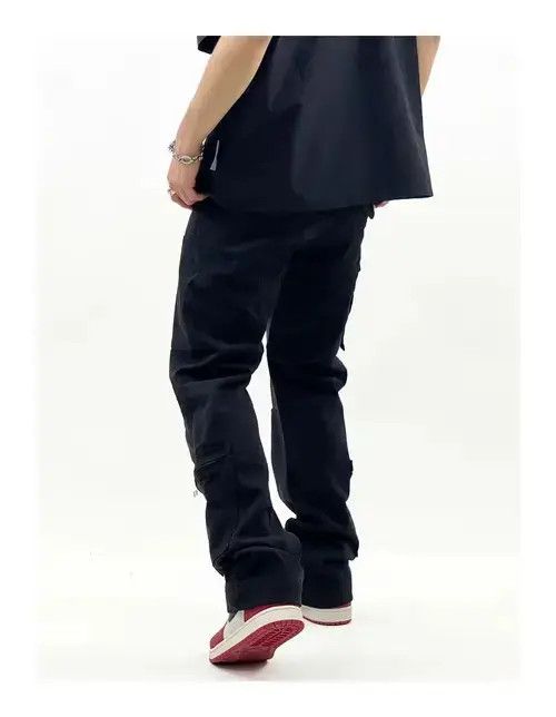 GU punk flared utility tactical cargo pants Size US 34 / EU 50 - 2 Thumbnail