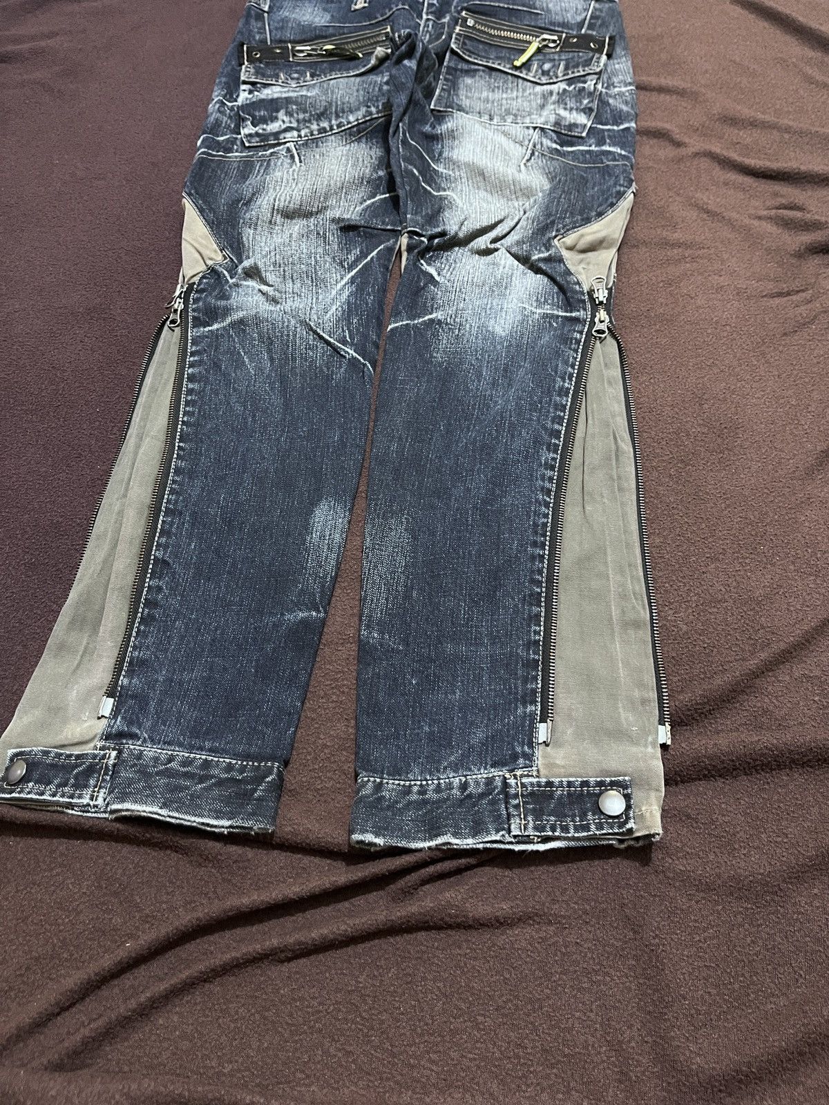 PPFM PPFM MULTIE ZIPPER CRAZY PUNK Size US 30 / EU 46 - 3 Thumbnail