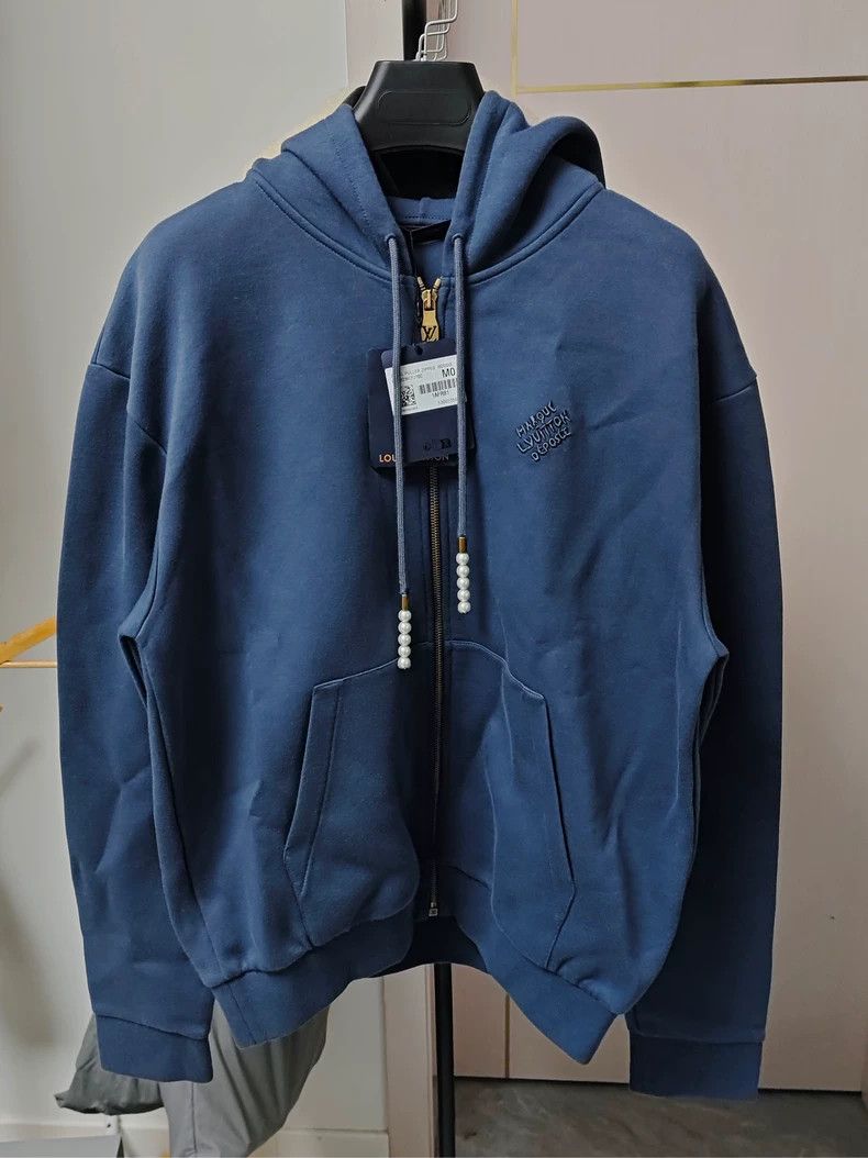 Louis Vuitton Louis Vuitton Hooded Pearl Zip Jacket Size US M / EU 48-50 / 2 - 1 Thumbnail