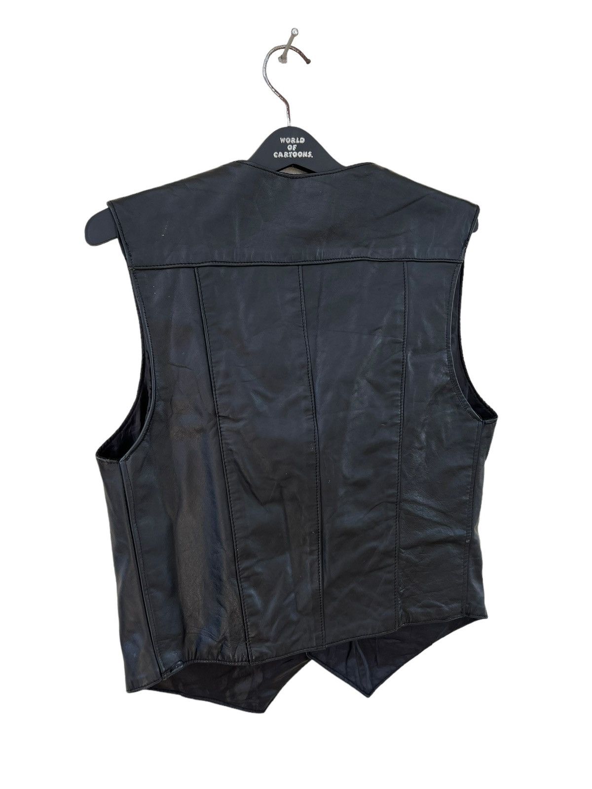 Leather Vintage Gregory & Sons Leather Vest Black Size US M / EU 48-50 / 2 - 13 Thumbnail