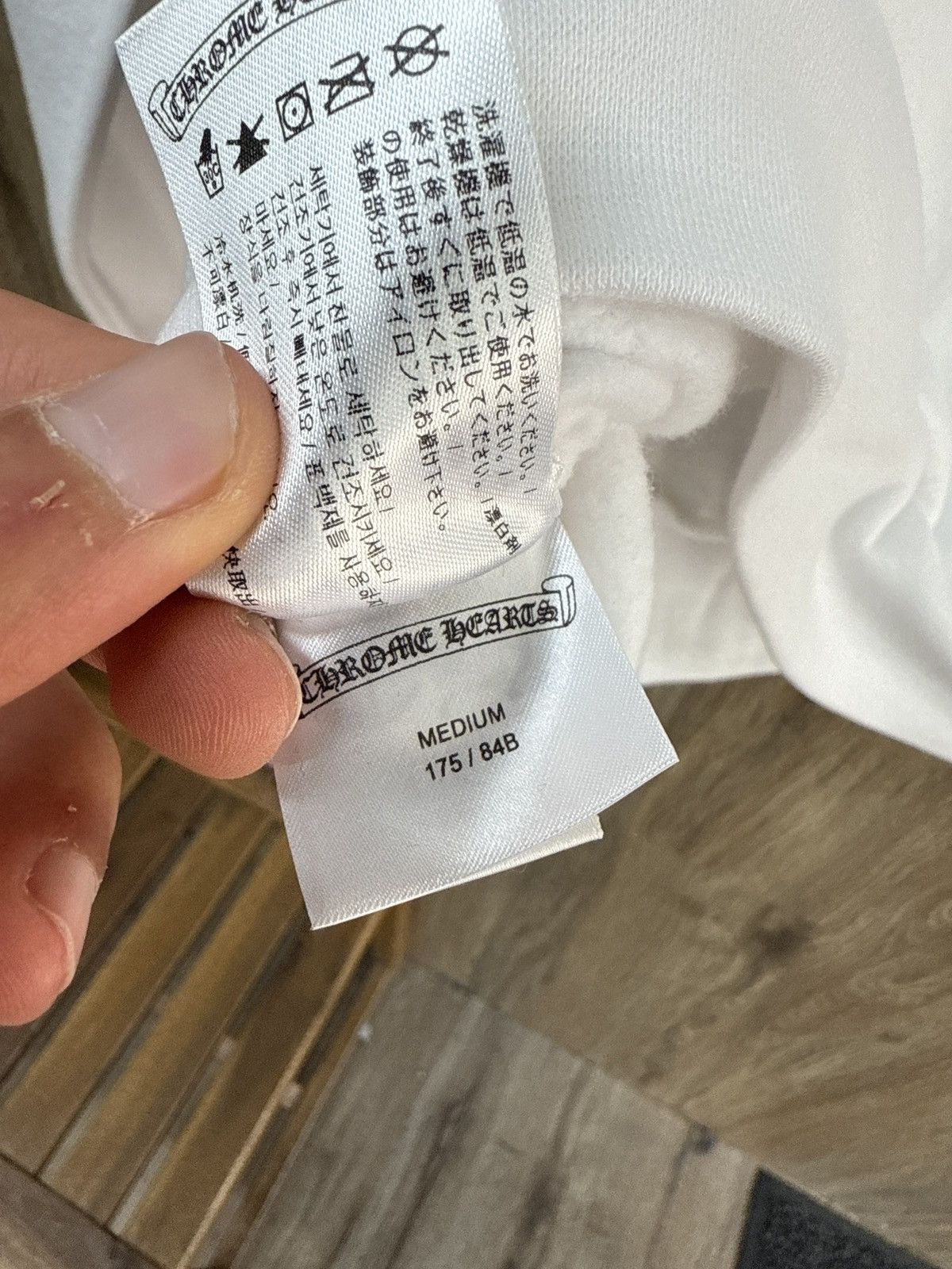 Chrome Hearts Chrome Hearts White Pull Over Hoodie Size US M / EU 48-50 / 2 - 6 Thumbnail