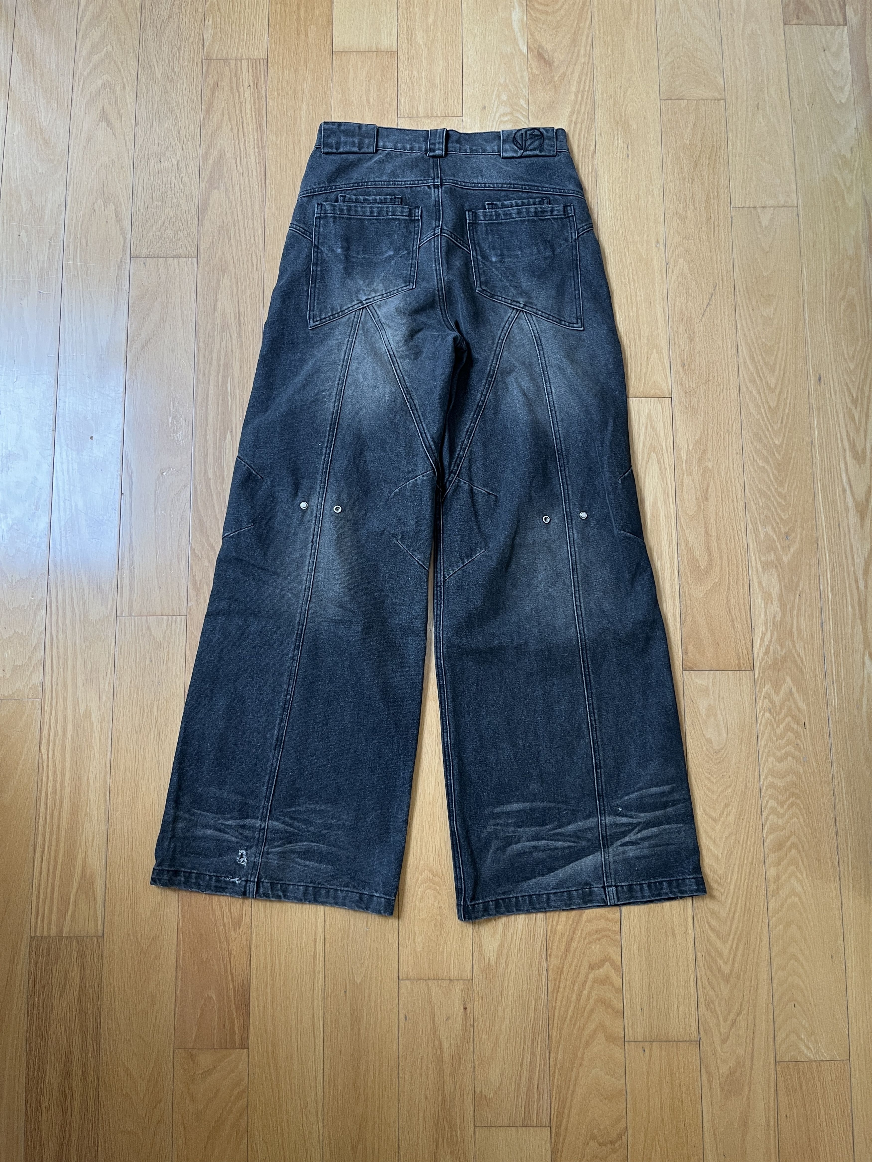 No Faith Studios No Faith Studios Dune Baggy Denim Jeans S Size US 28 / EU 44 - 2 Thumbnail