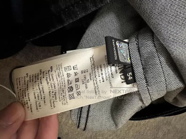 Fendi FENDI jacket i Size US L / EU 52-54 / 3 - 3 Thumbnail