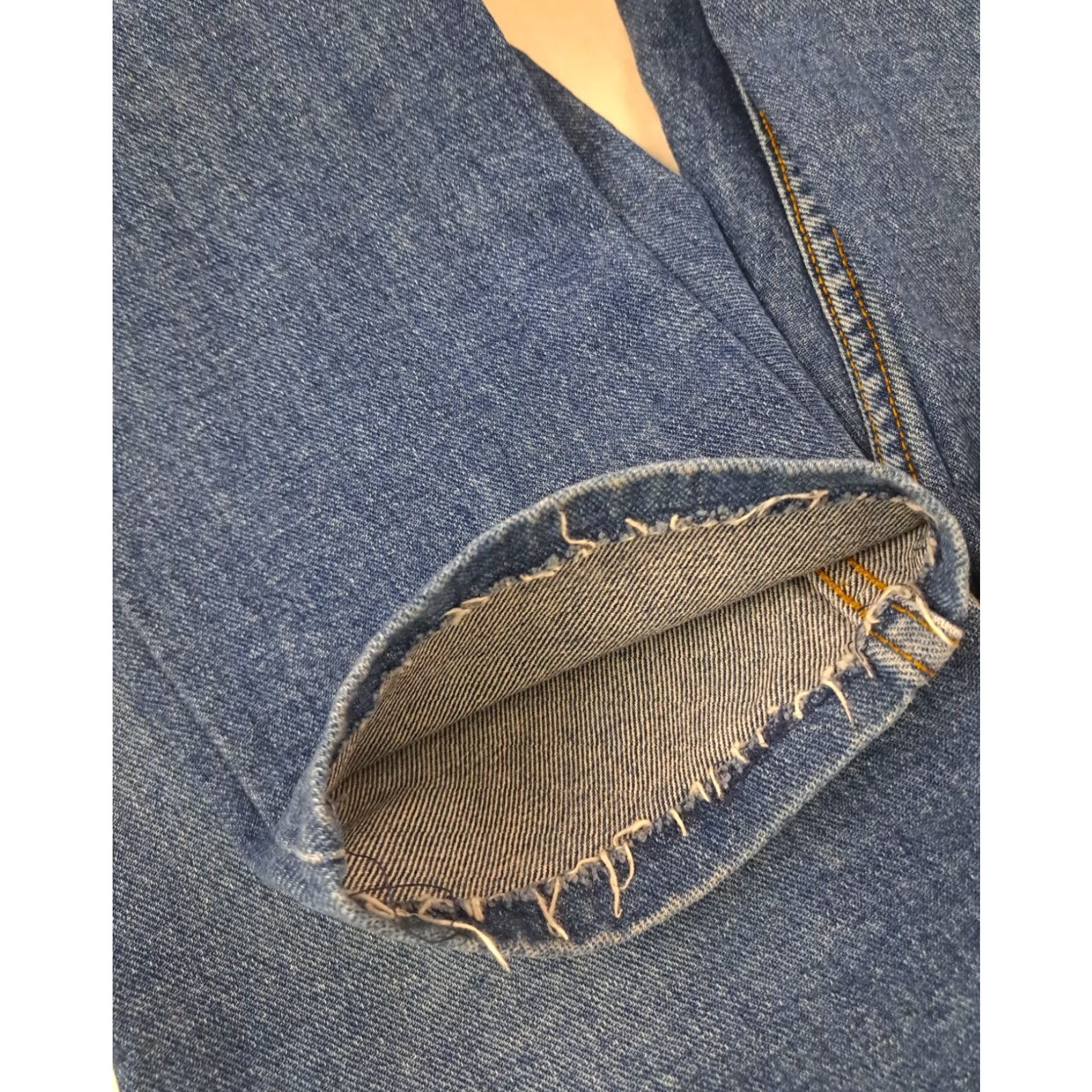 Vintage VINTAGE Cruel Girl Jeans | Denim Low-Rise 28x29 5-Pocket Women Blue Jeans Tailored Hemmed Inseam 27-28 | Regular Fit Size 28" / US 6 / IT 42 - 4 Thumbnail